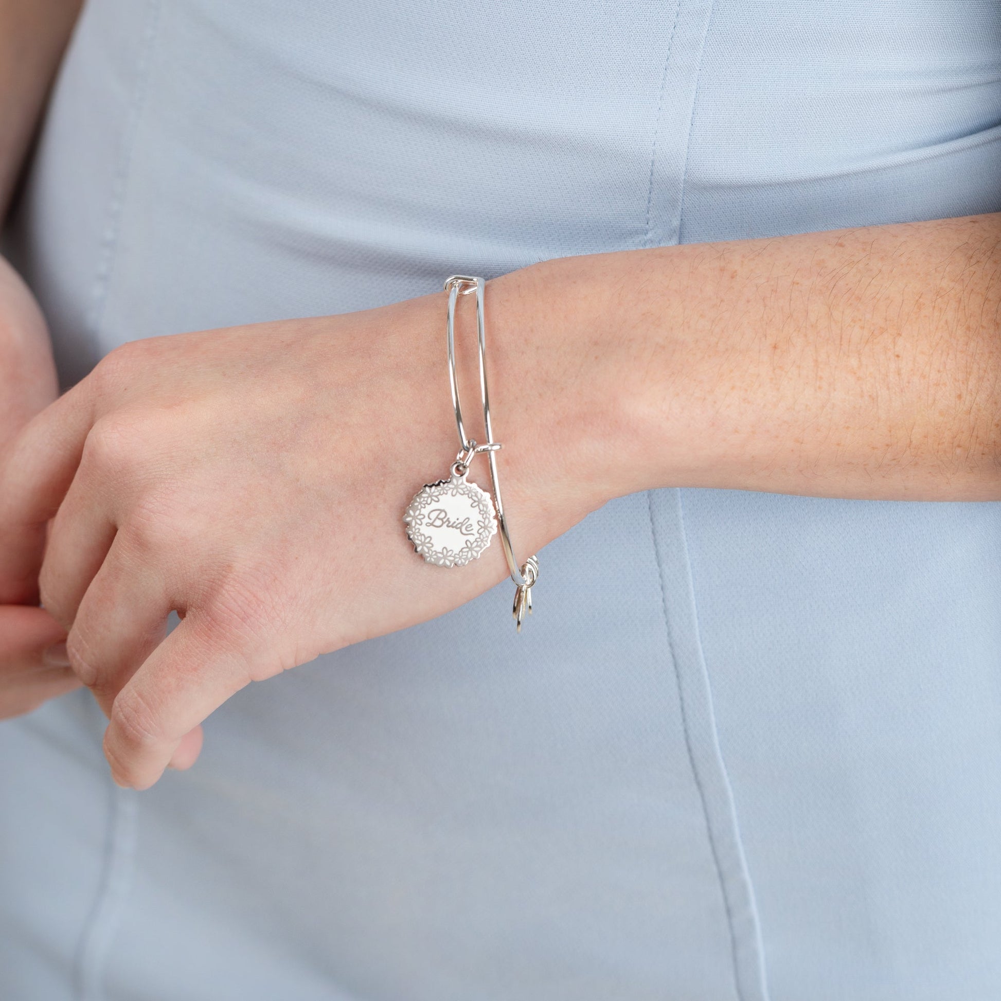 Bride Charm Bangle - Alex and Ani Gold
