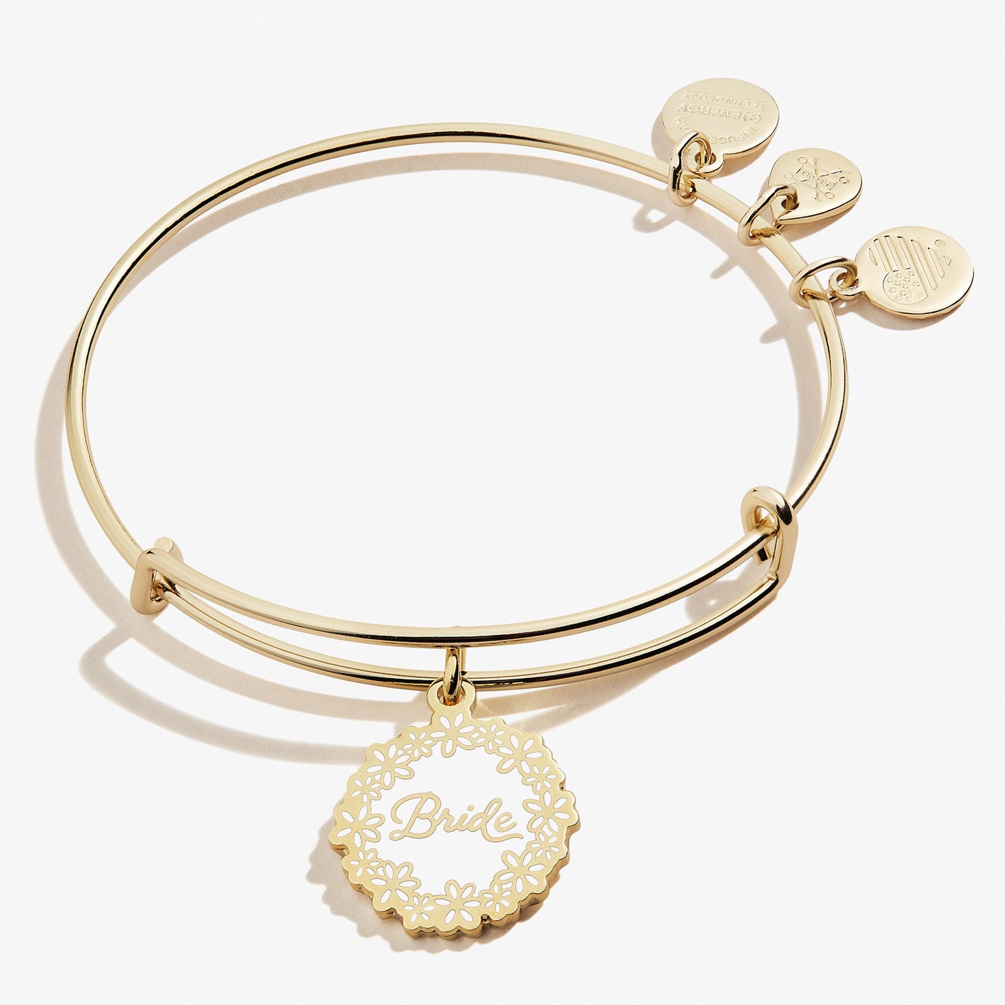 Bride Charm Bangle - Alex and Ani Gold