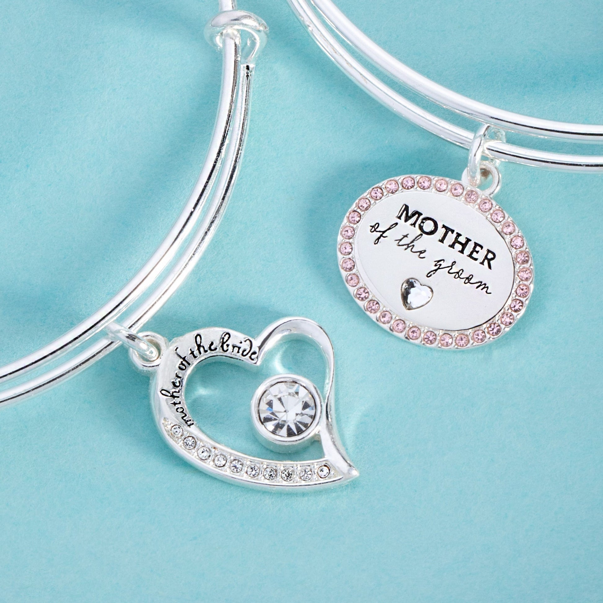 Mother of the Bride Wedding Bangle – Meaningful Jewelry Gift Silver