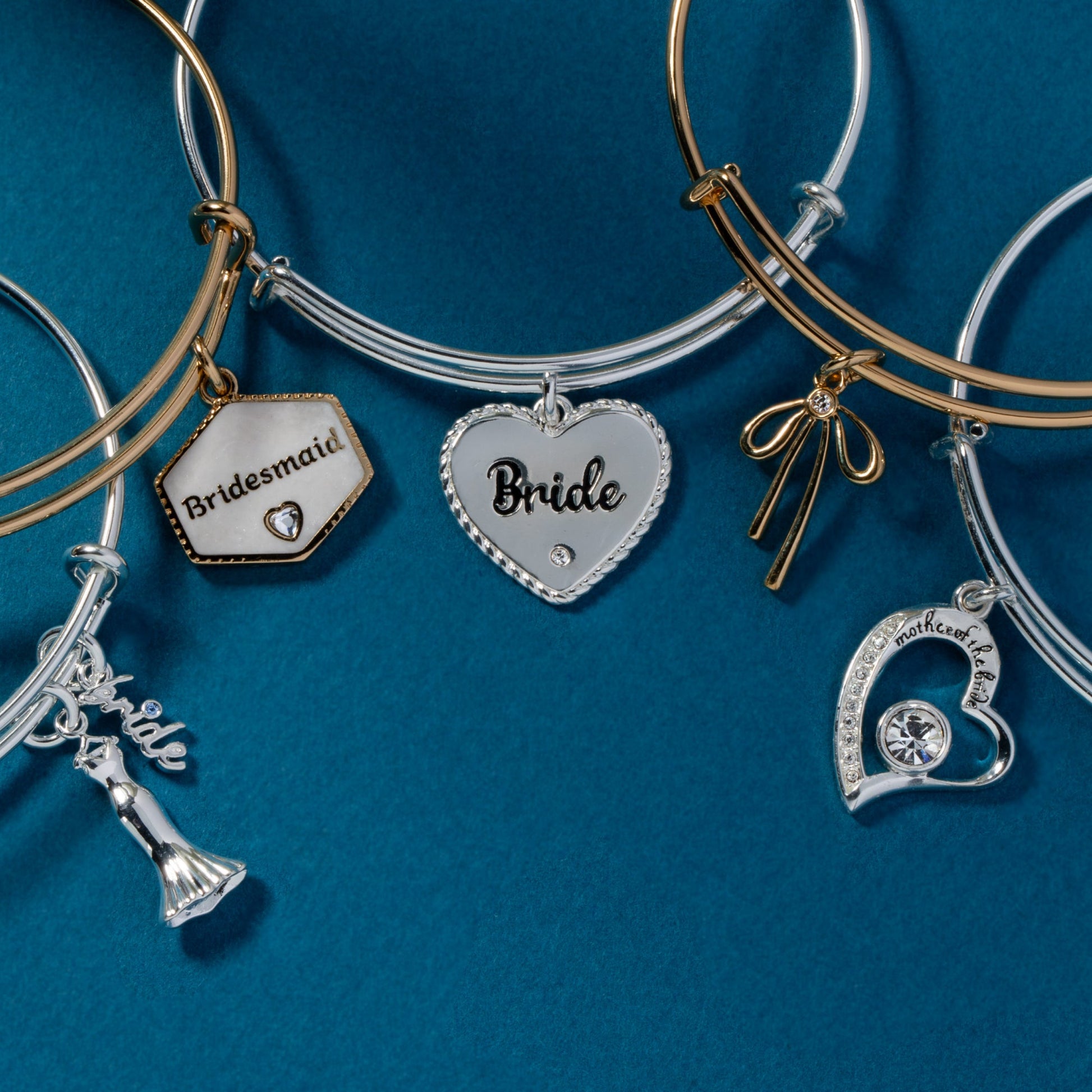 Mother of the Bride Wedding Bangle – Meaningful Jewelry Gift Silver