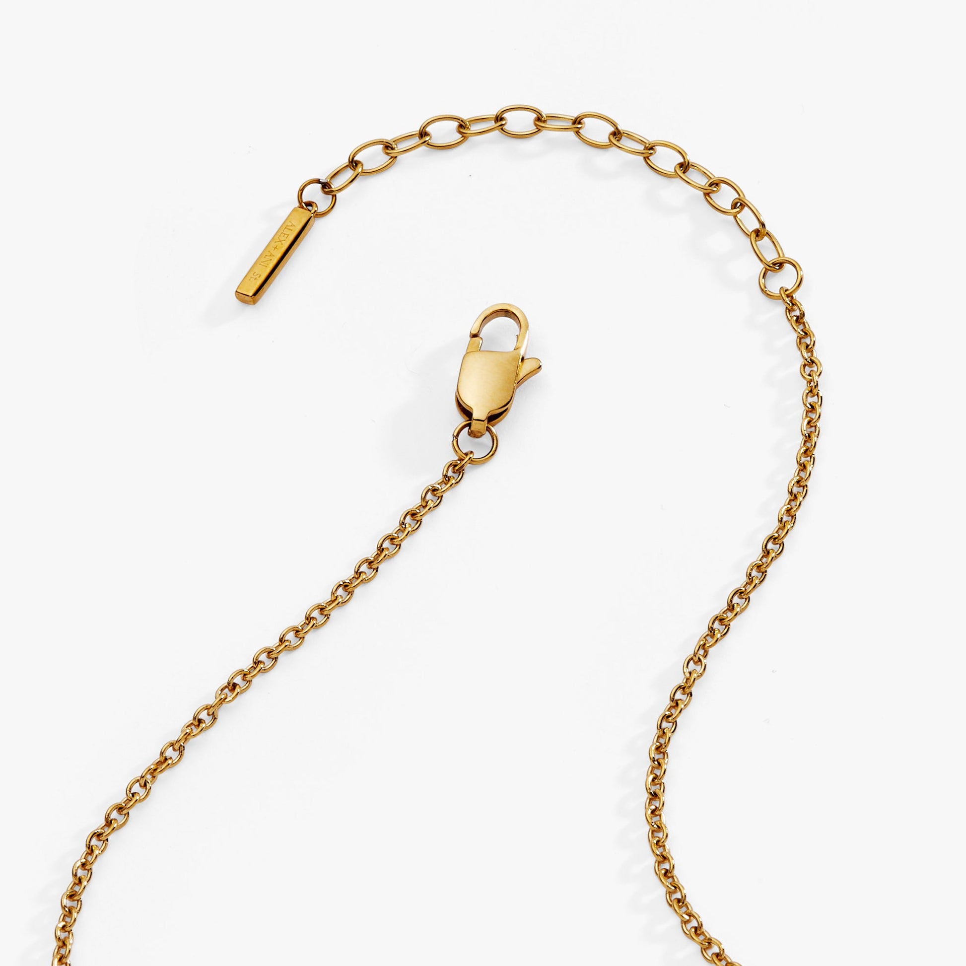 Evil Eye Engravable Pendant Stainless Steel Gold