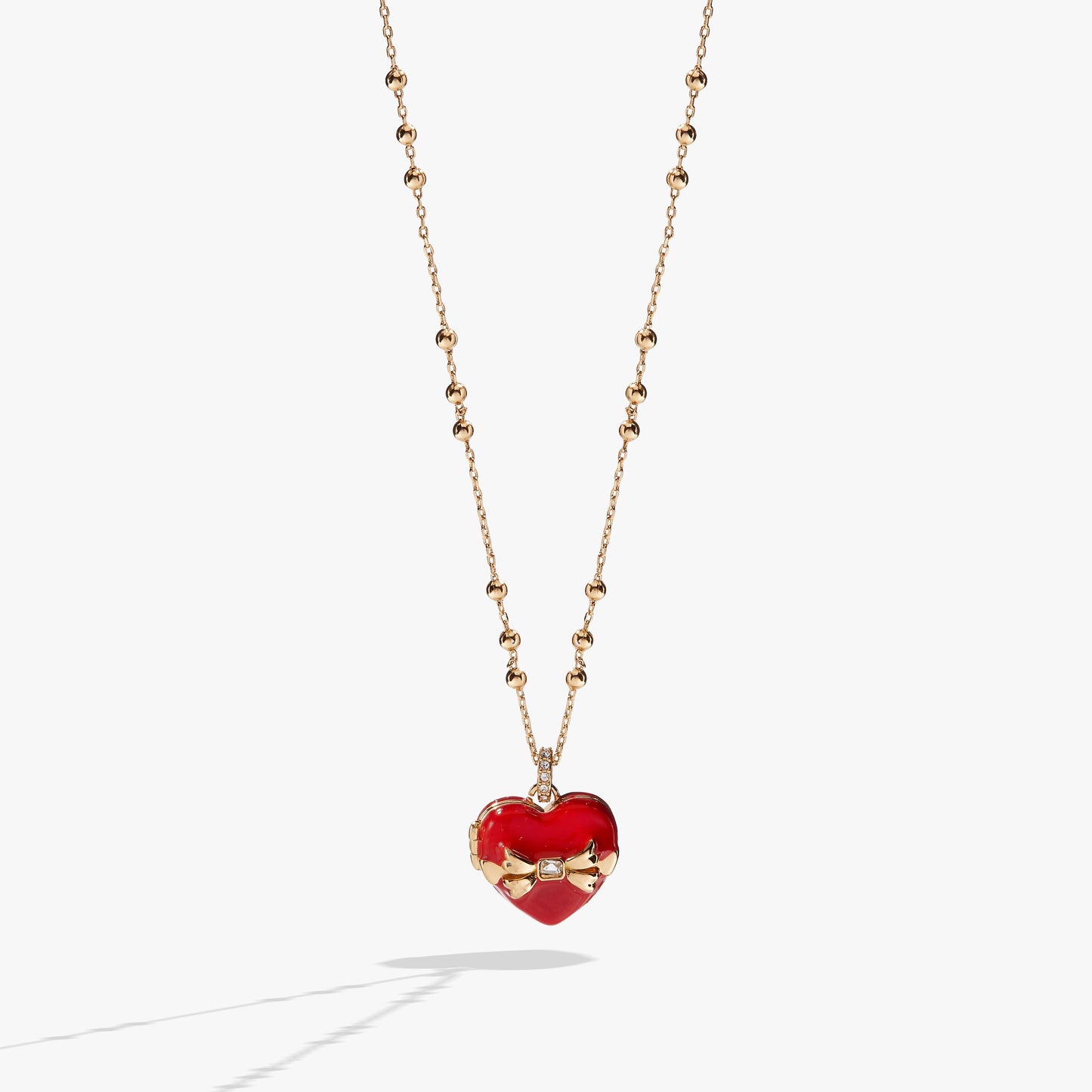 Box of Chocolate Locket Necklace Gold