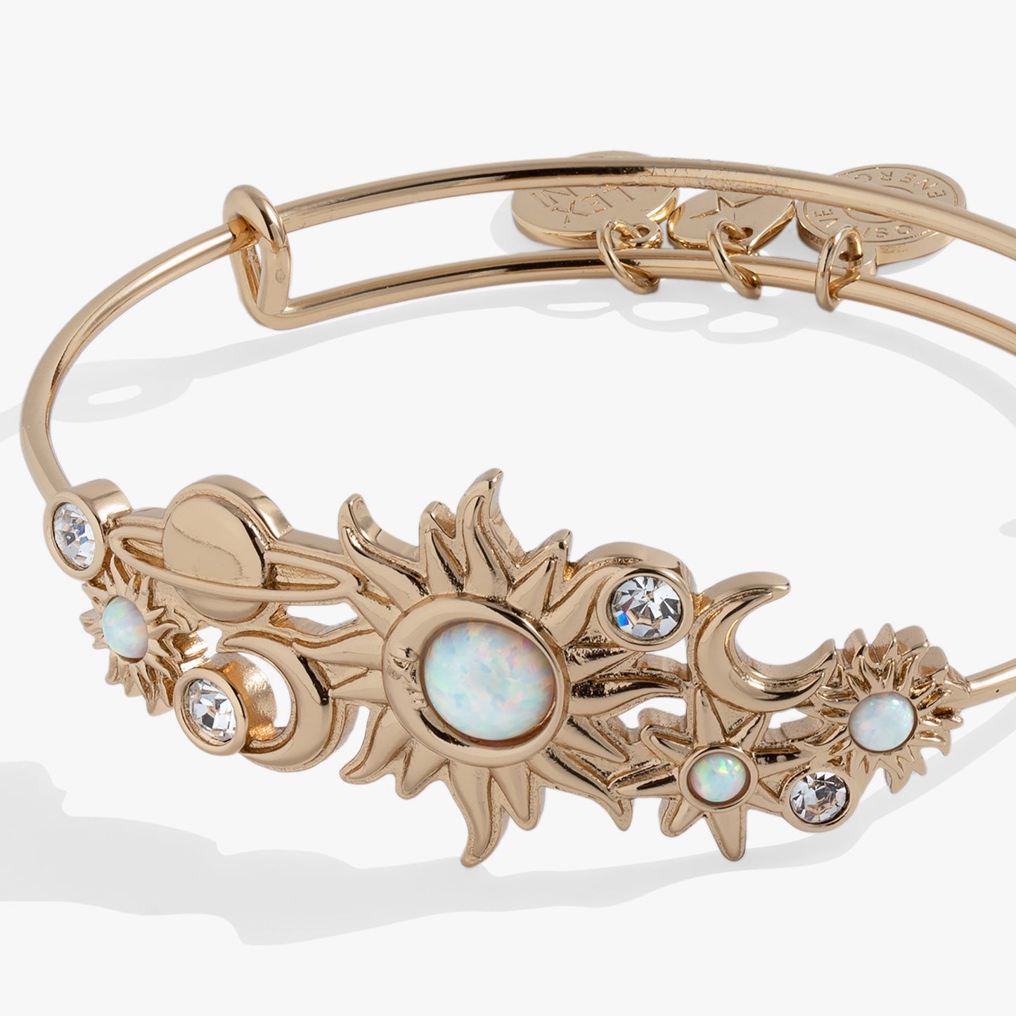 Celestial In-Line Bangle Gold