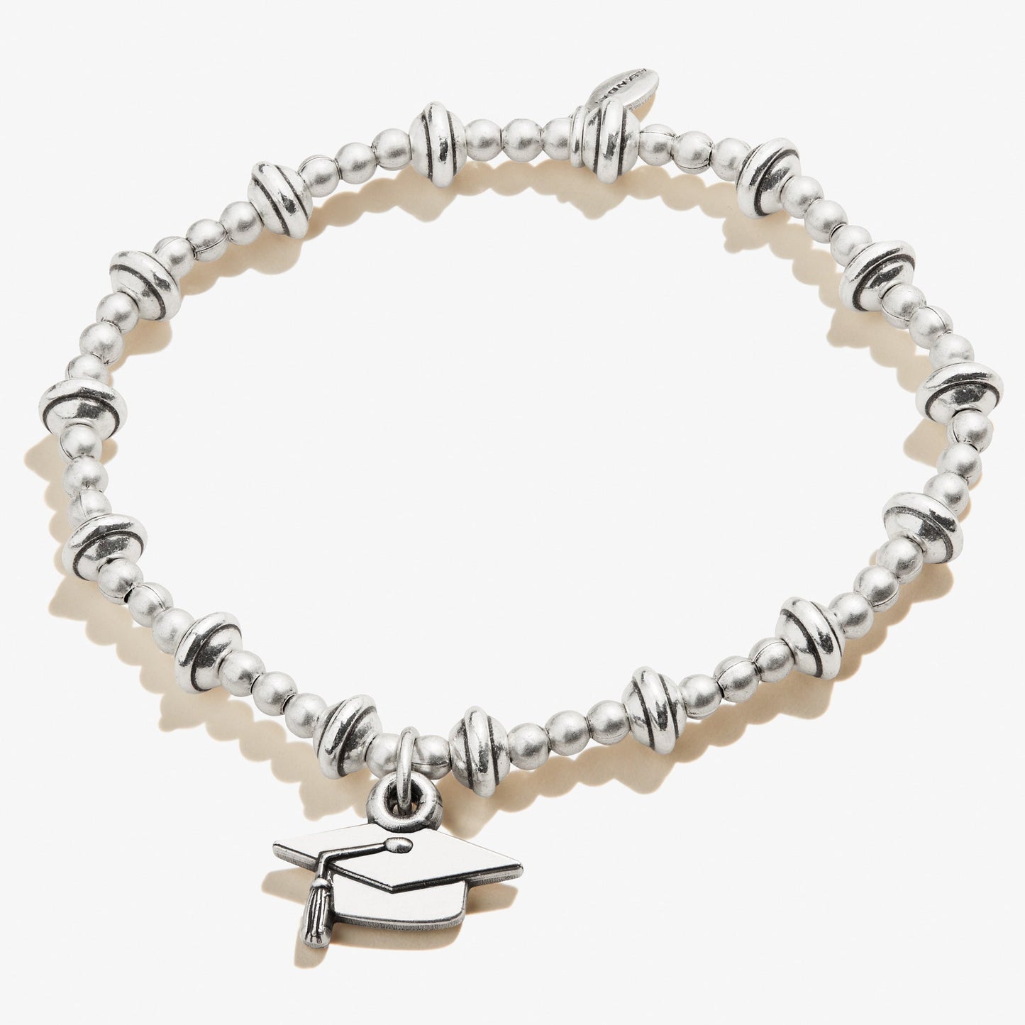 Class of 2021 Stretch Bracelet - Alex and Ani Rafaelian Silver