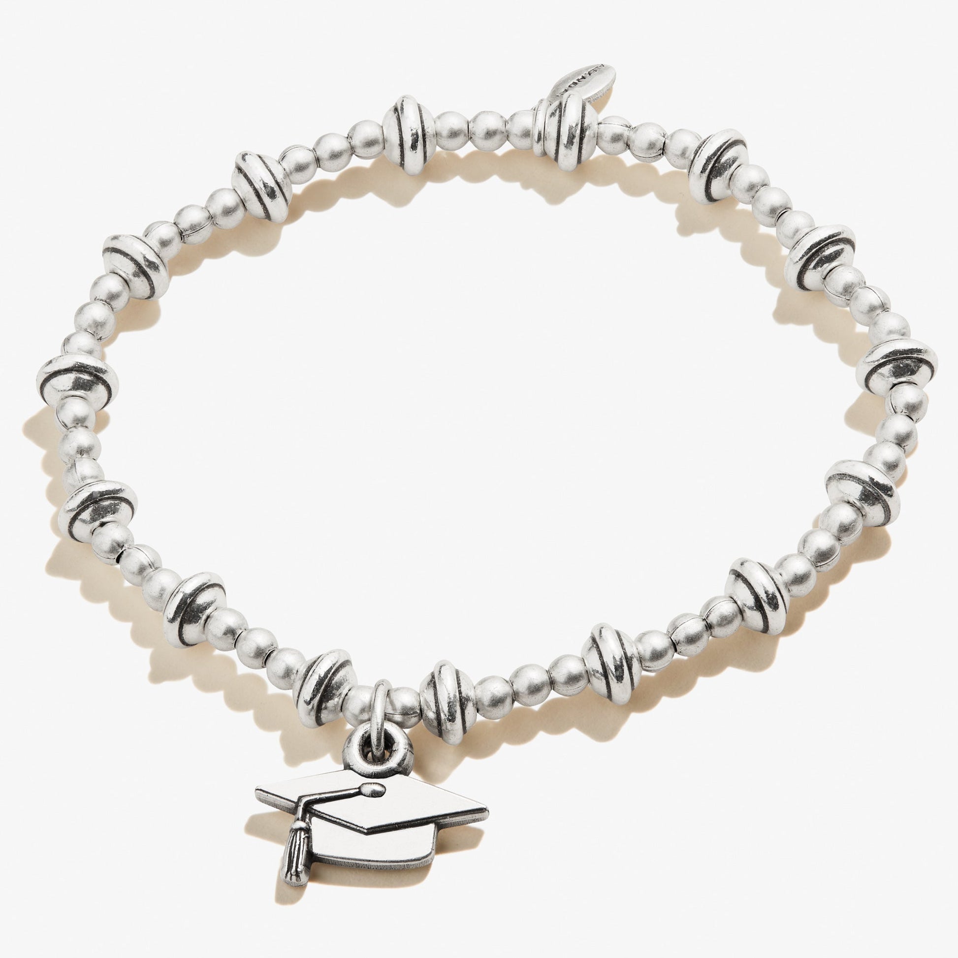 Class of 2021 Stretch Bracelet - Alex and Ani Rafaelian Silver