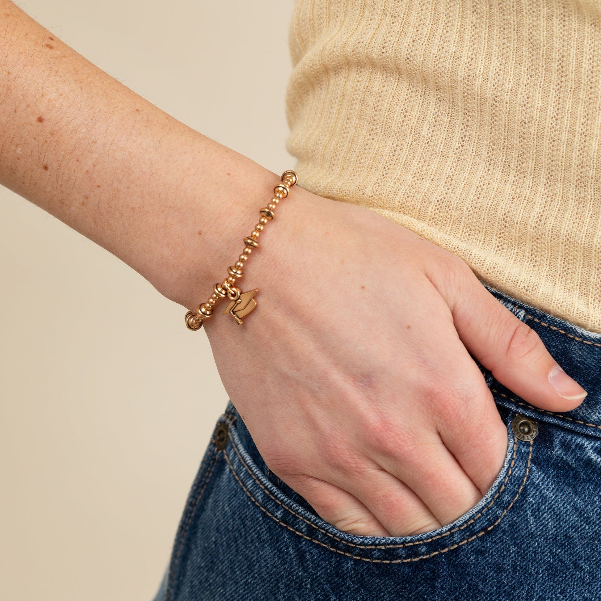 Class of 2021 Stretch Bracelet - Alex and Ani Rafaelian Silver