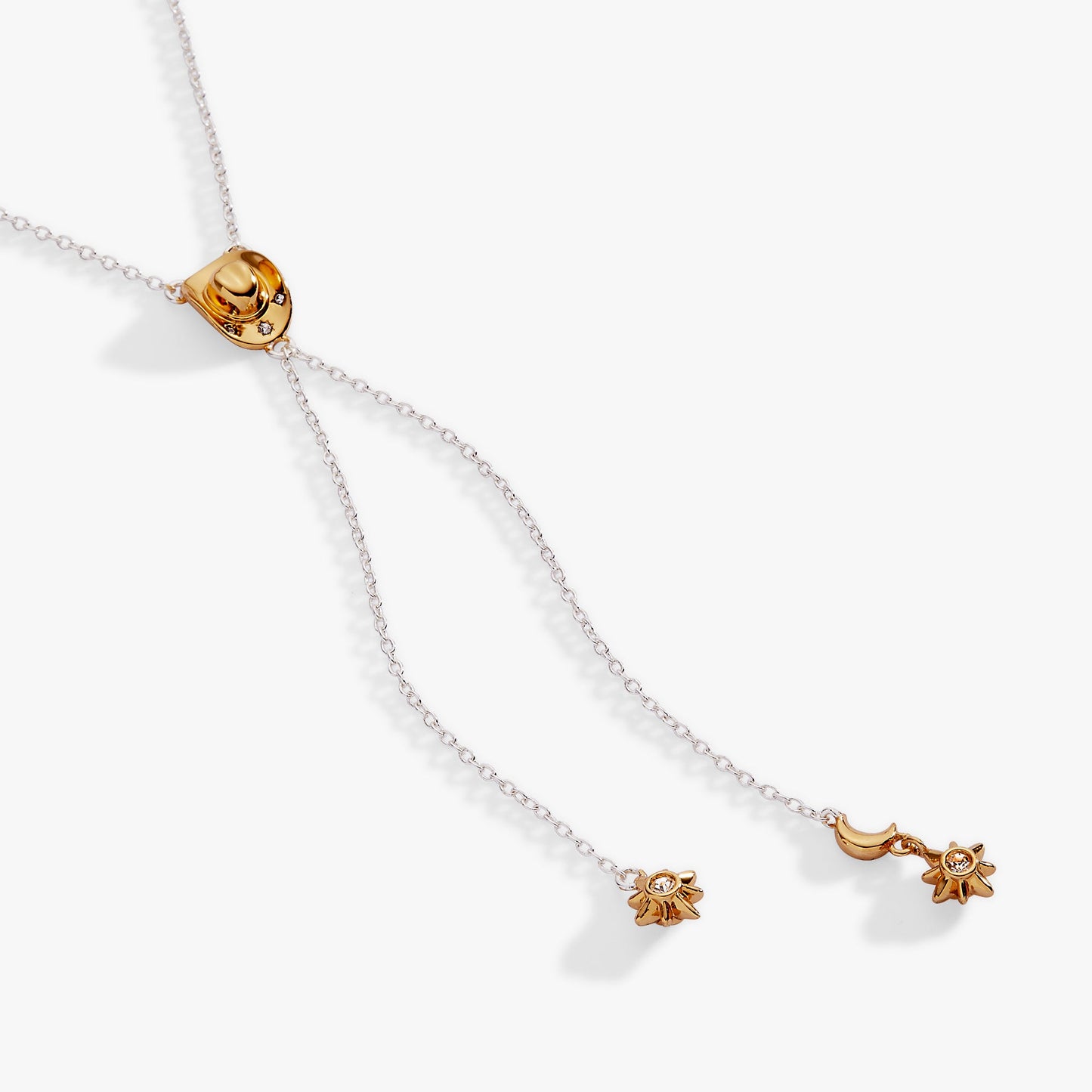 Cosmic Cowgirl Bolo Necklace Two Tone