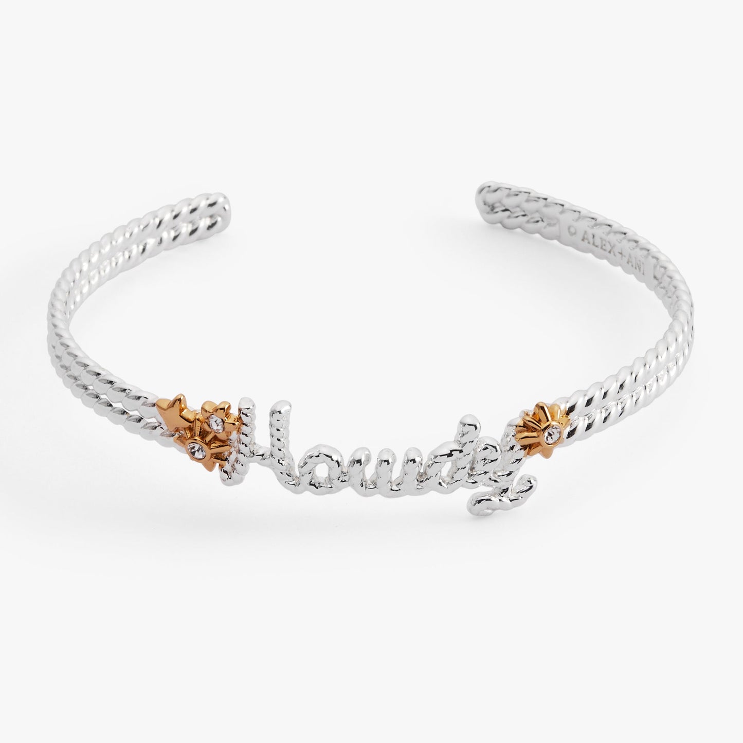 Howdy Cuff Bracelet Two Tone