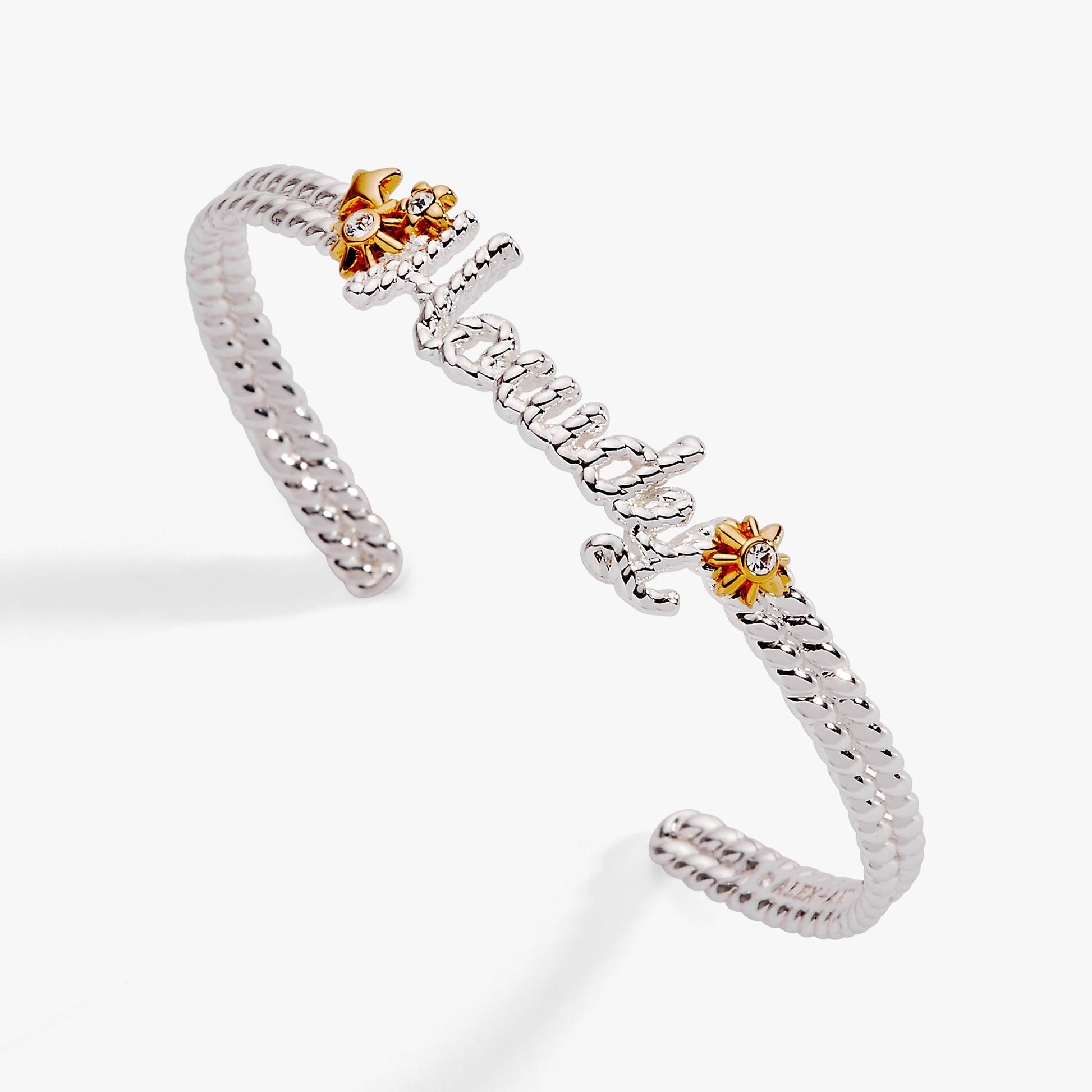 Howdy Cuff Bracelet Two Tone