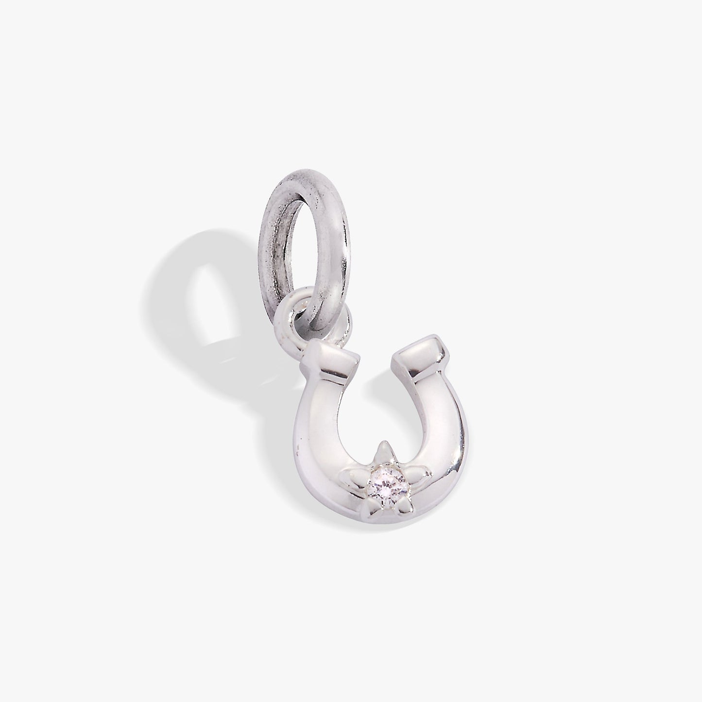 Horseshoe Charm Silver