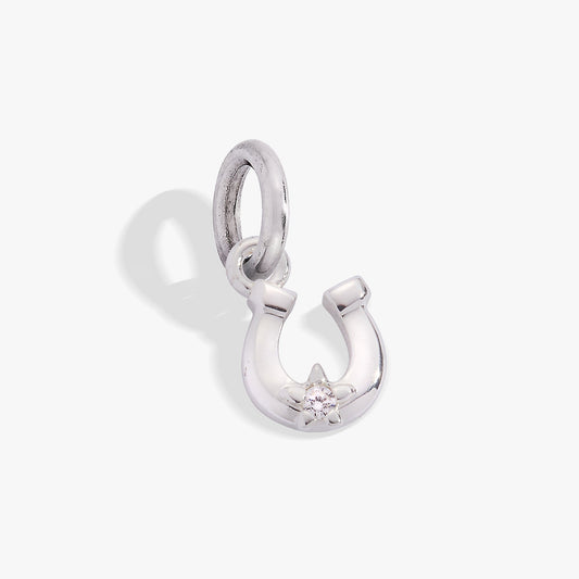 Horseshoe Charm Silver