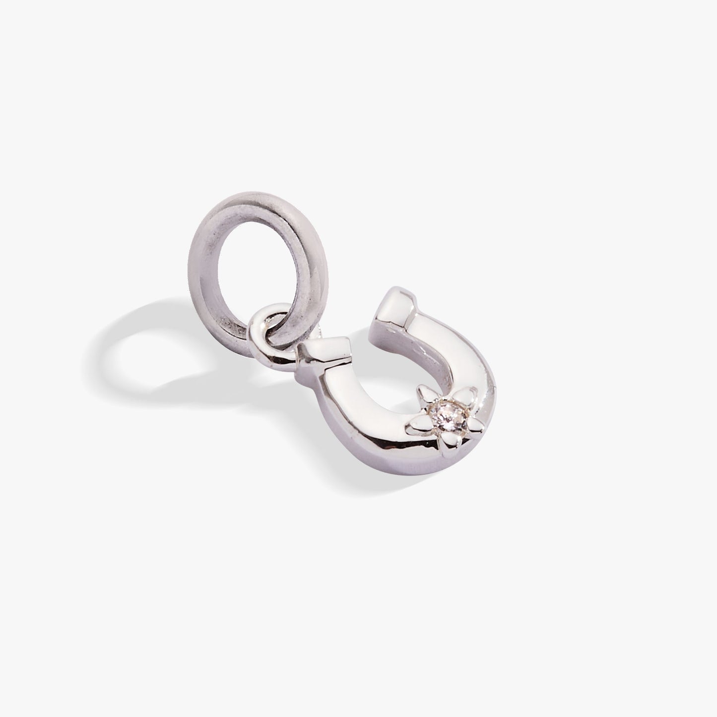 Horseshoe Charm Silver