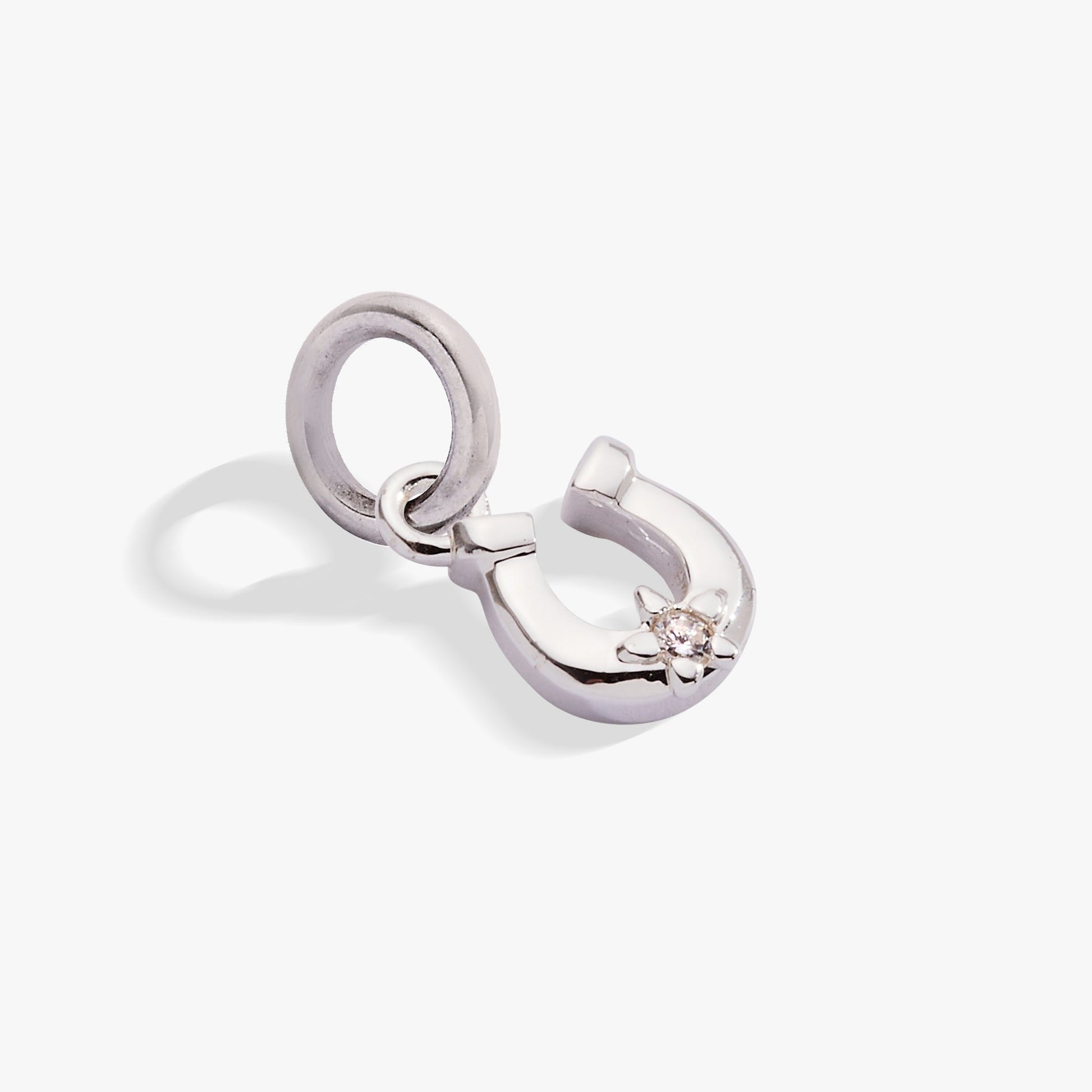 Horseshoe Charm Silver