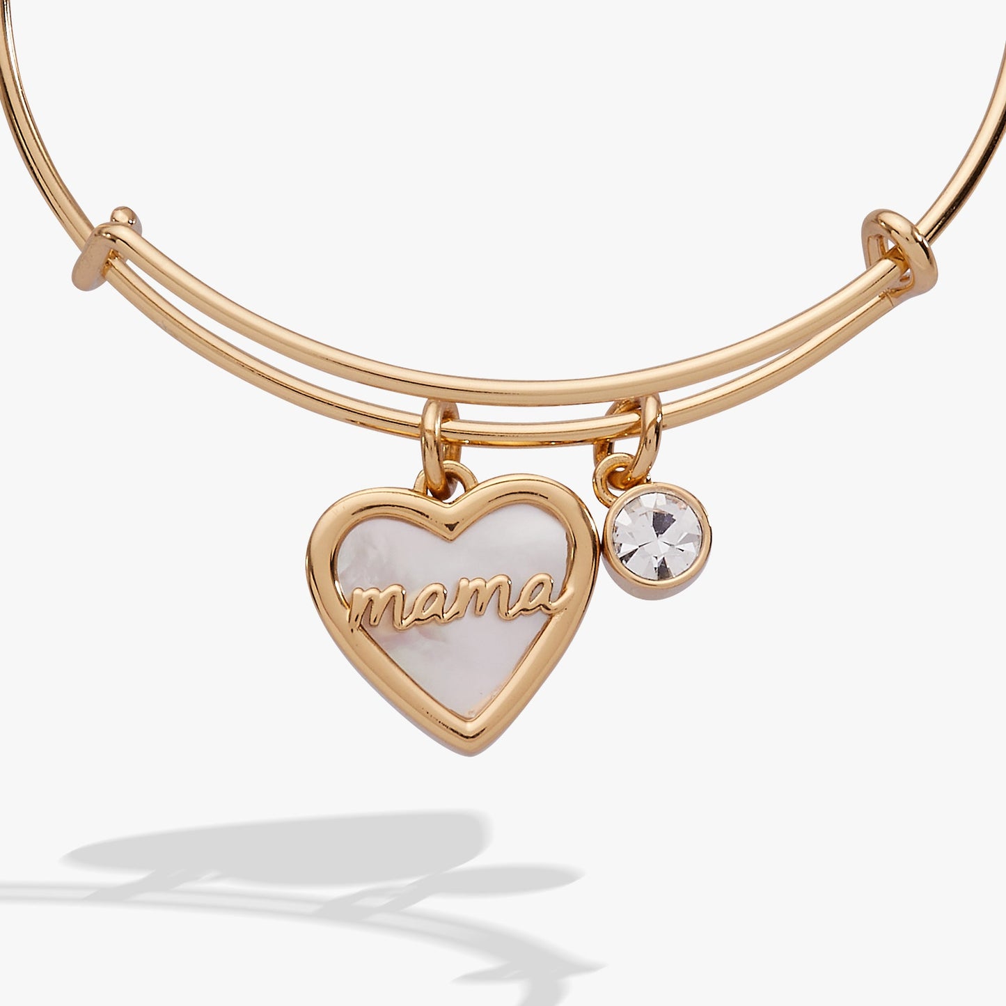 BILY Mama MOP Heart EWB Duo Gold