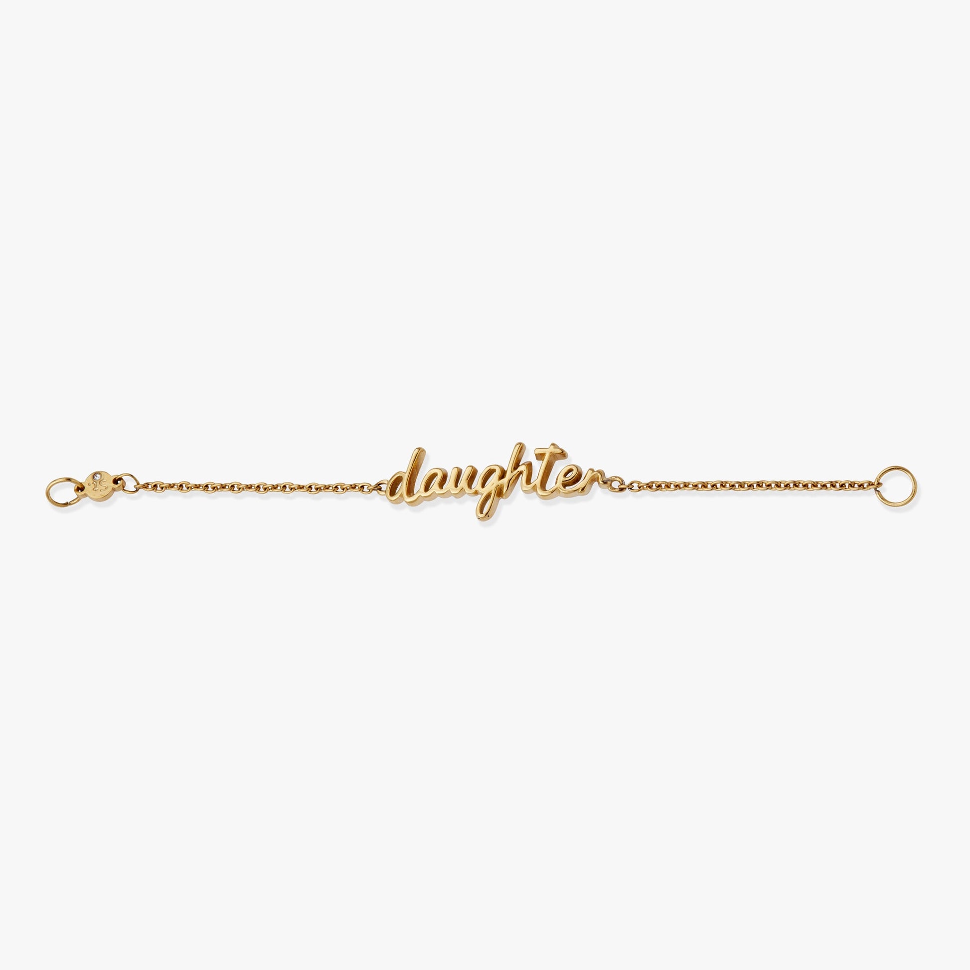“Daughter” Strand Stainless Steel Gold