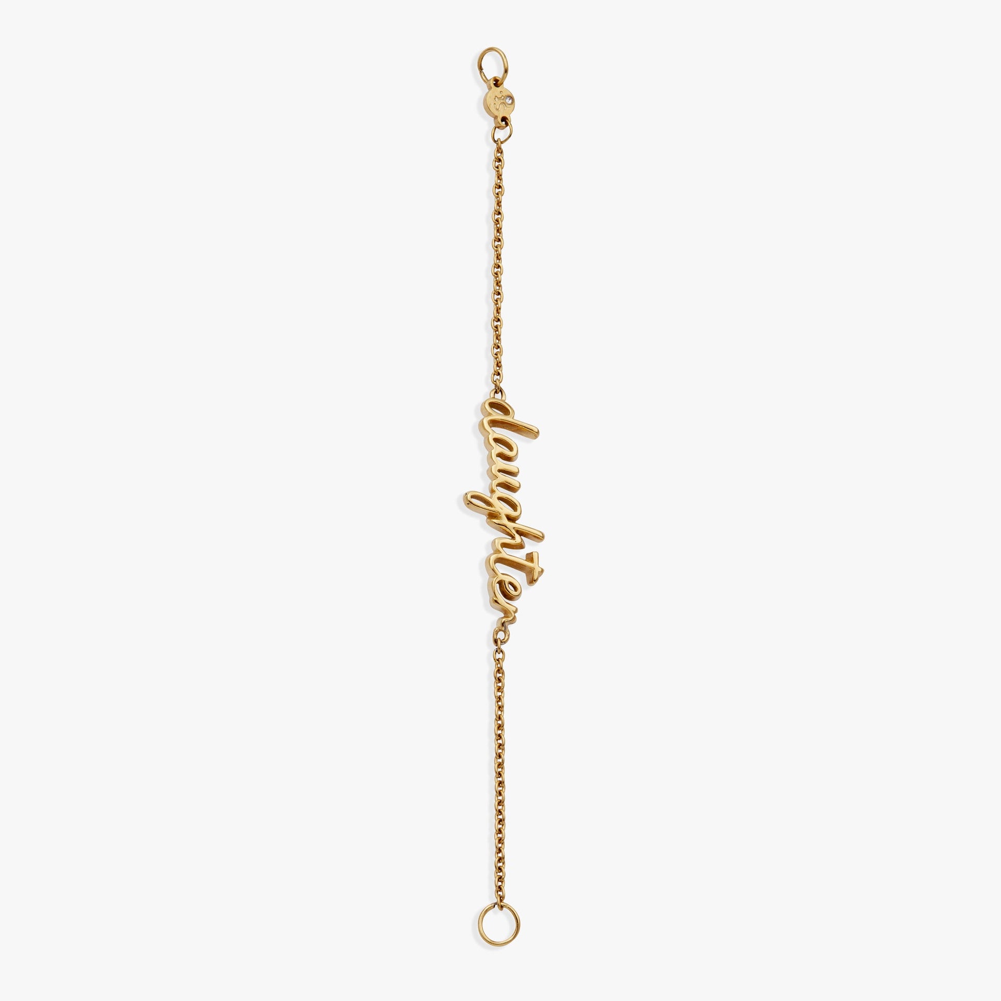 “Daughter” Strand Stainless Steel Gold