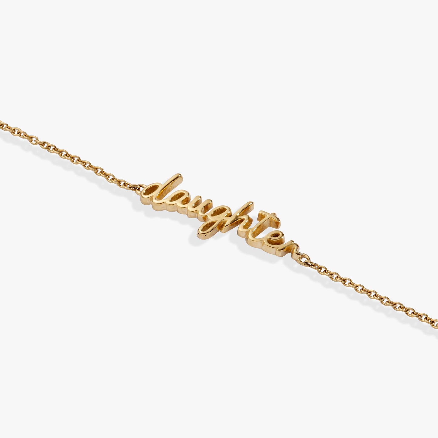 “Daughter” Strand Stainless Steel Gold