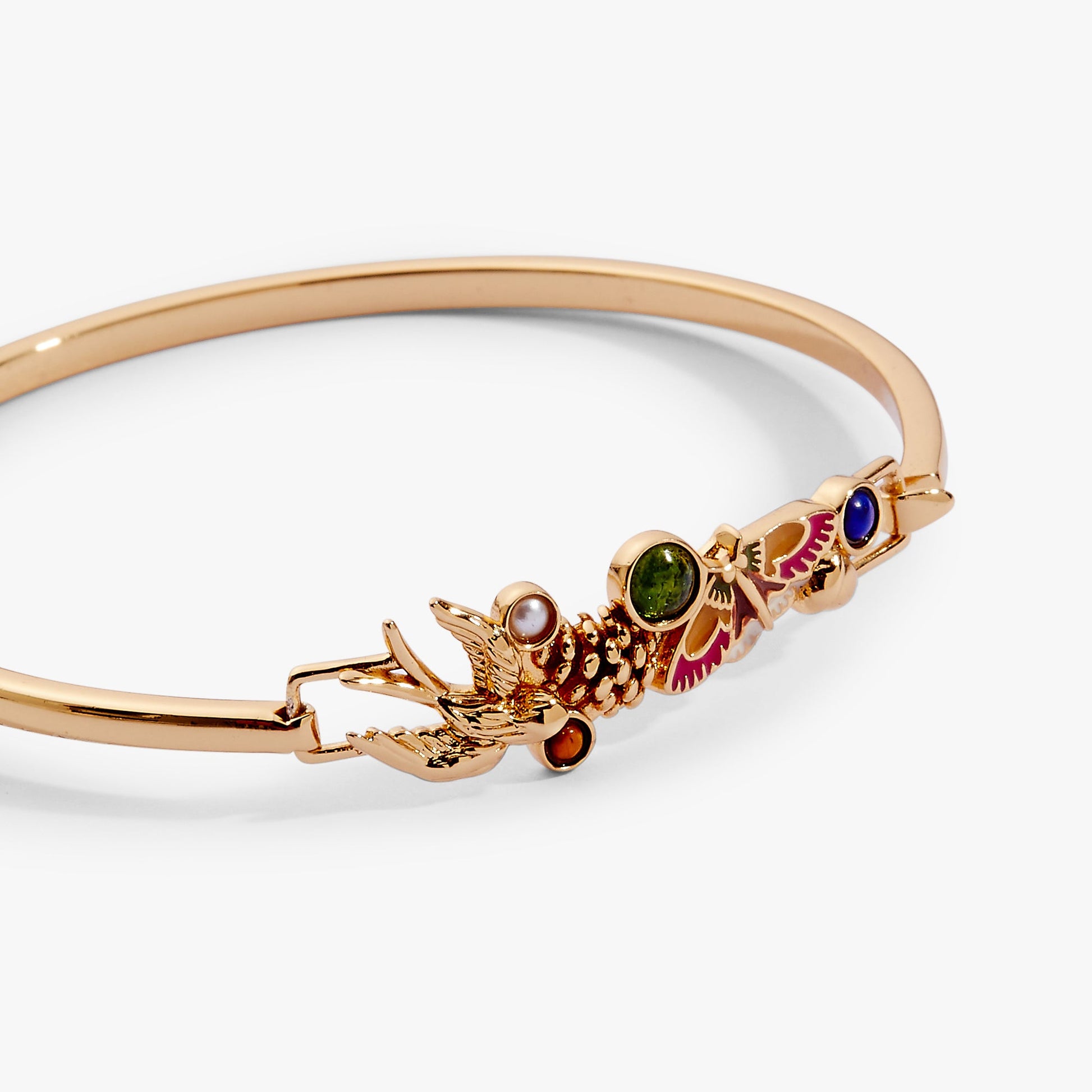 SOM - Mixed Woodland Tension Cuff Gold