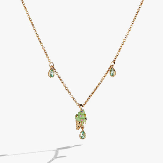 Ice Cream Pendant Gold