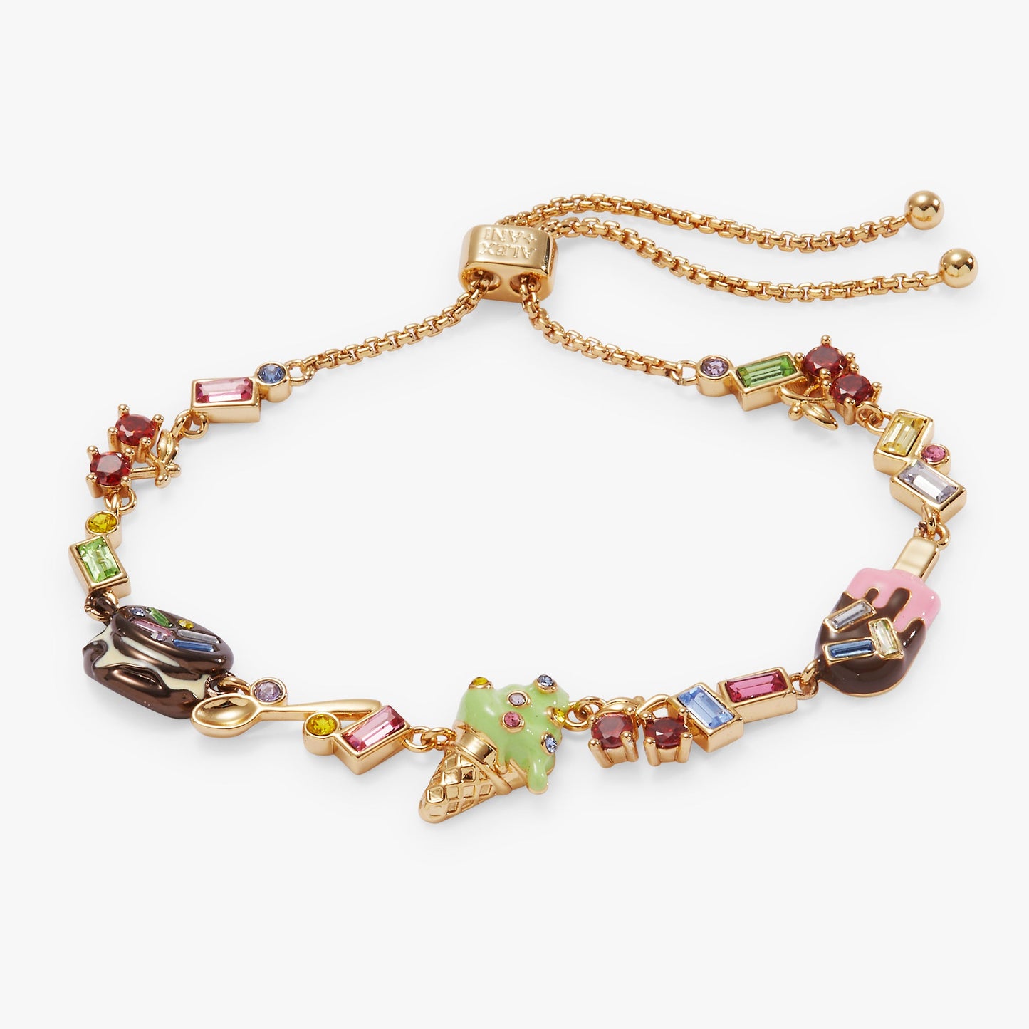 Ice Cream Bolo Bracelet Gold