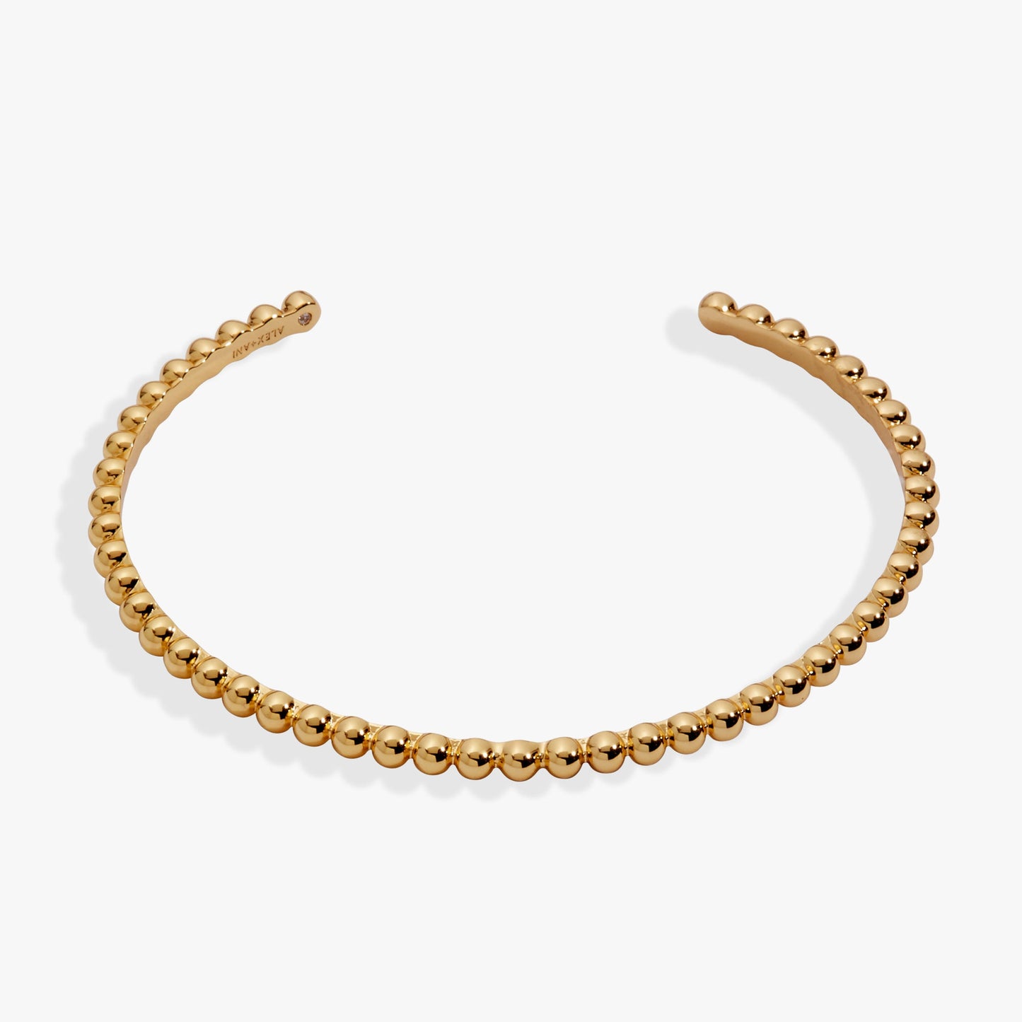 Ball Texture Cuff Bracelet Gold