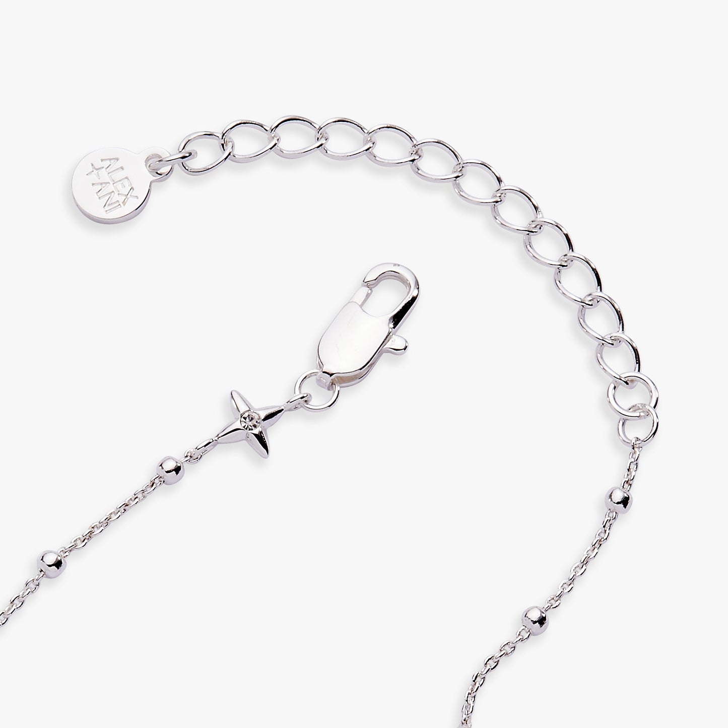 Evil Eye Inline Bracelet Silver