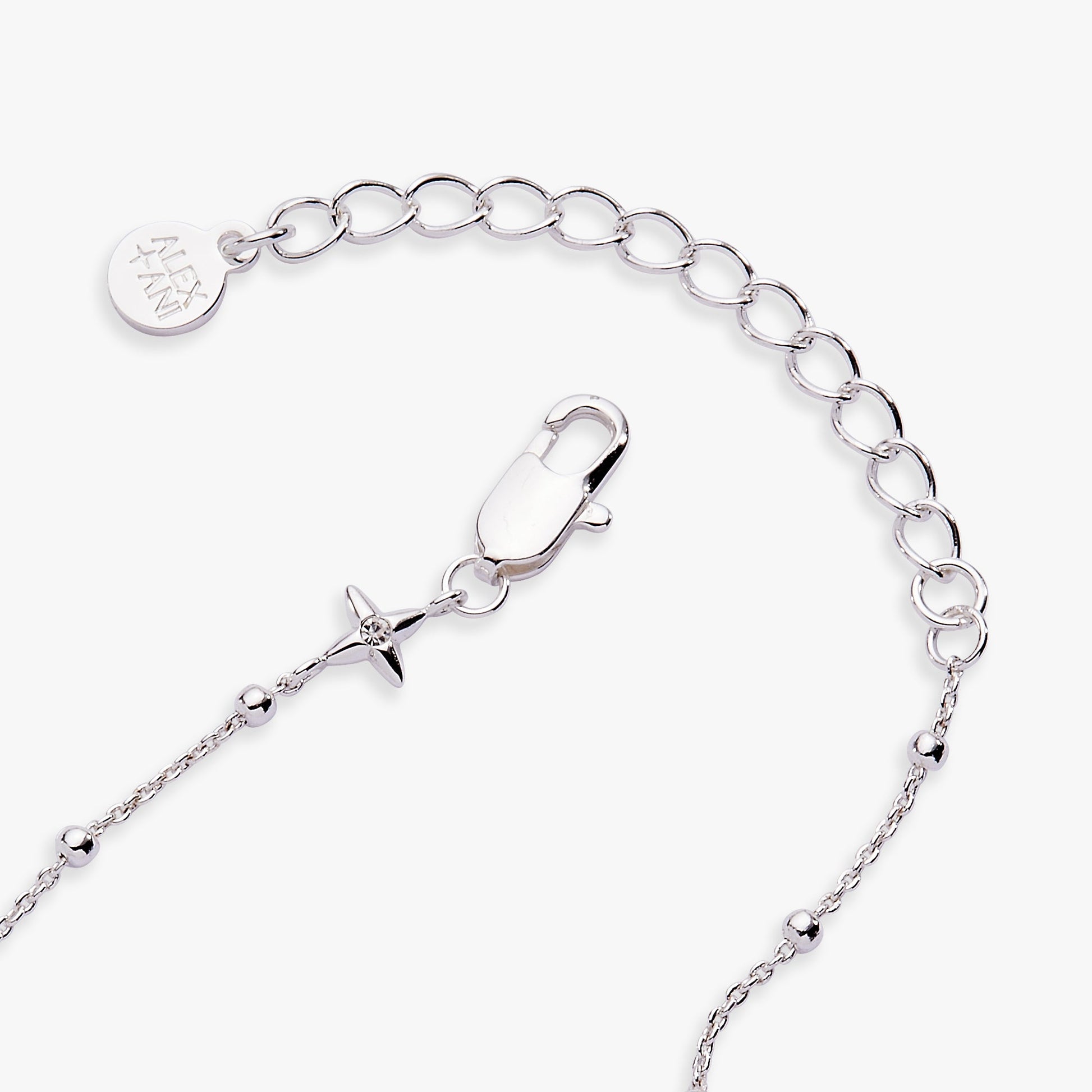 Evil Eye Inline Bracelet Silver