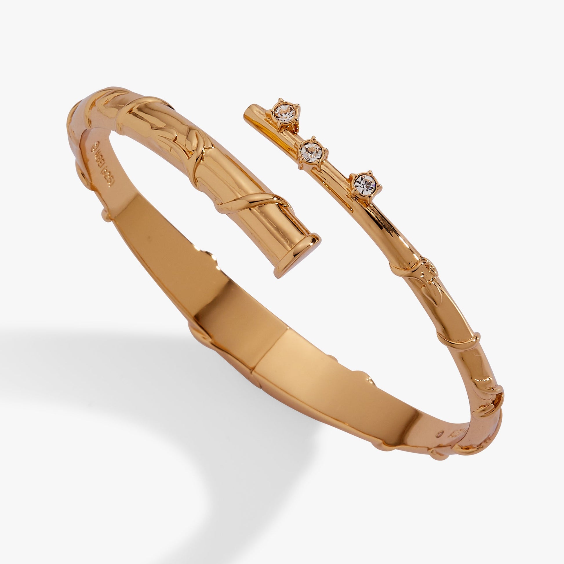 Harry Potter™ Hermione Wand Bypass Cuff Gold
