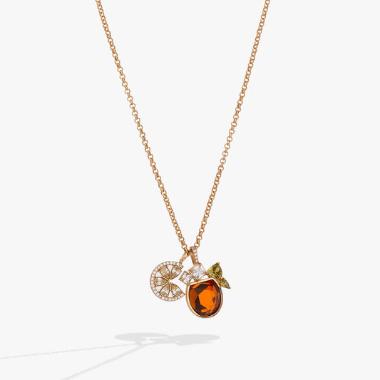 Spritz O Clock Necklace Gold