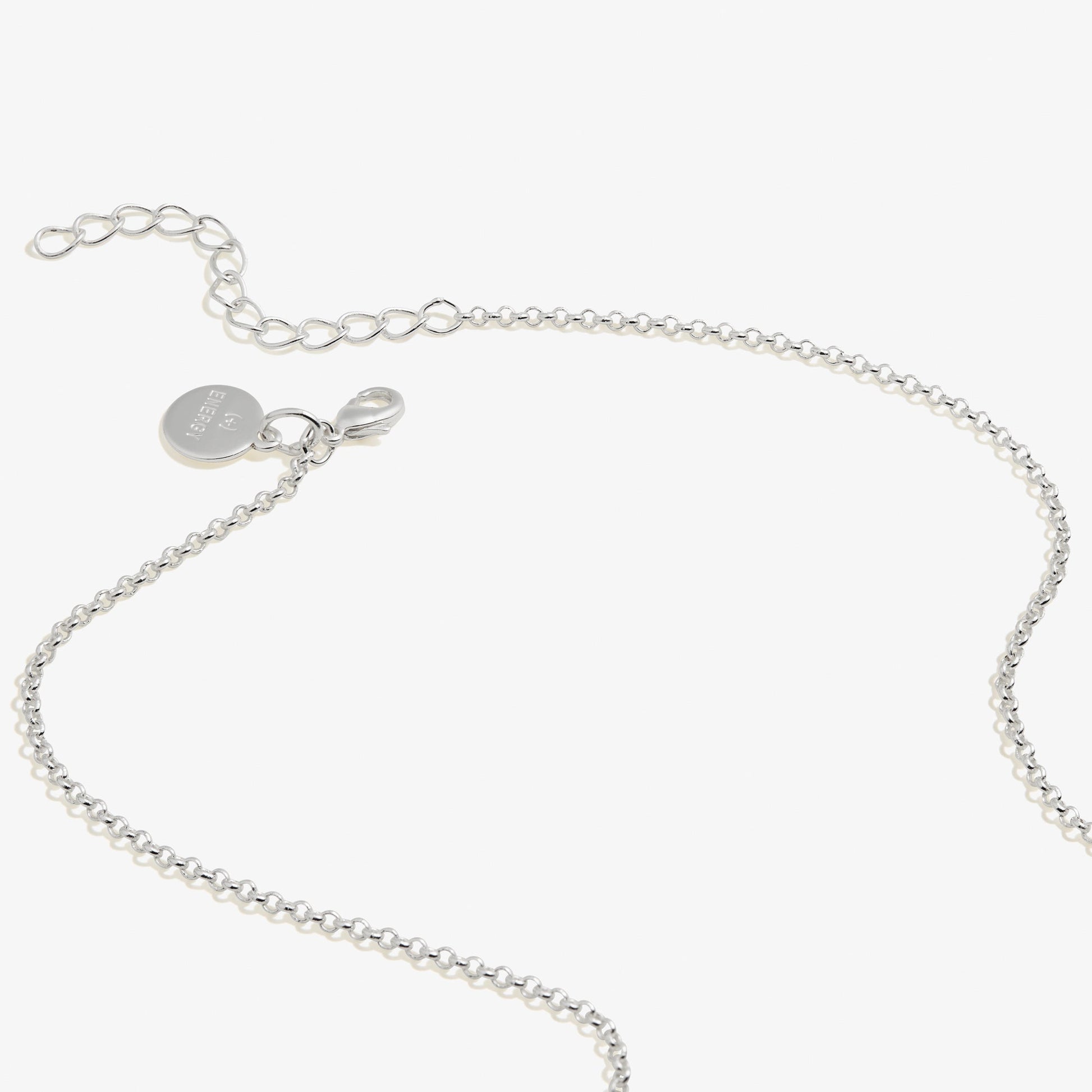Harry Potter™ 'Ascendio' Necklace, Adjustable Shiny Silver