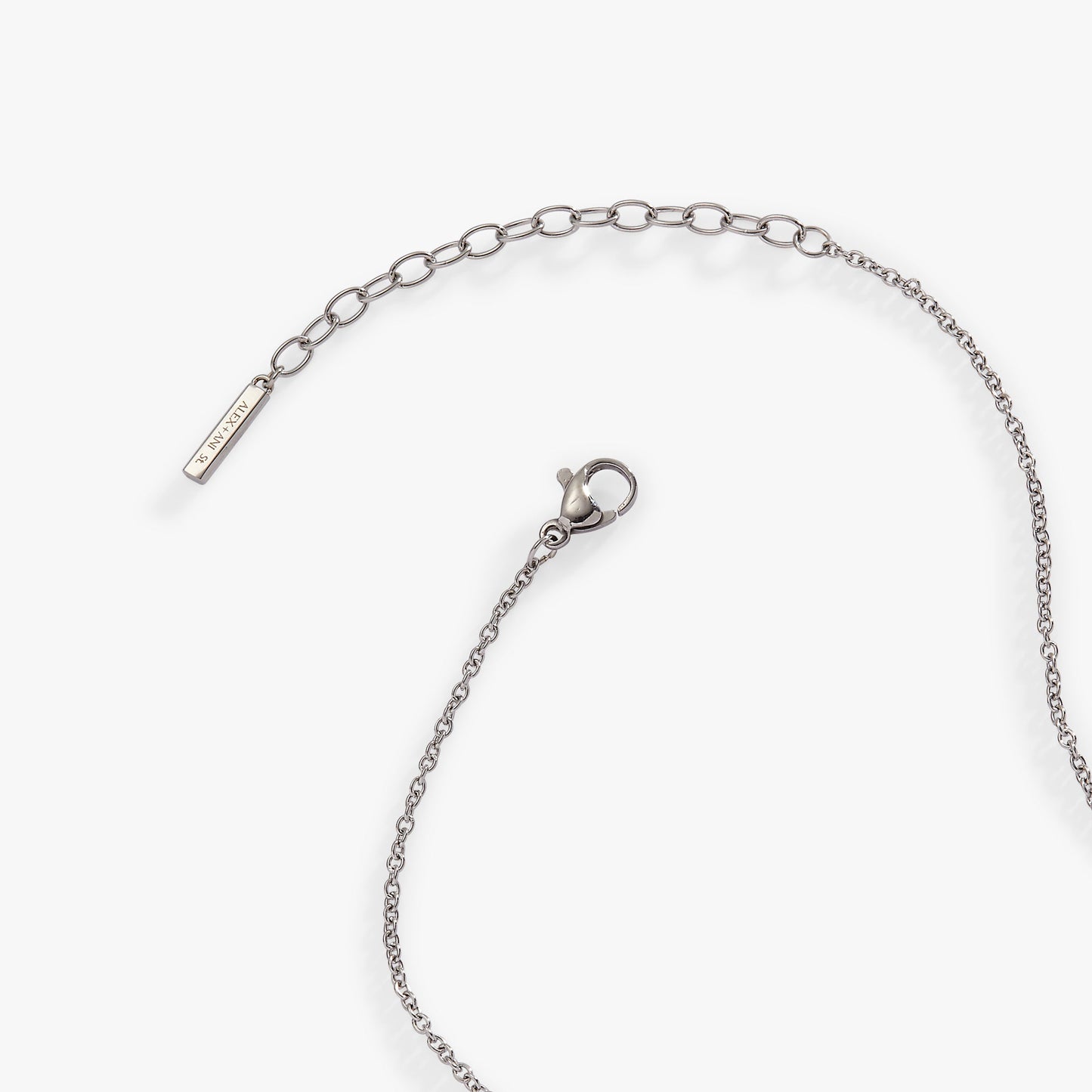 Baguette-necklace Stainless Steel Gold