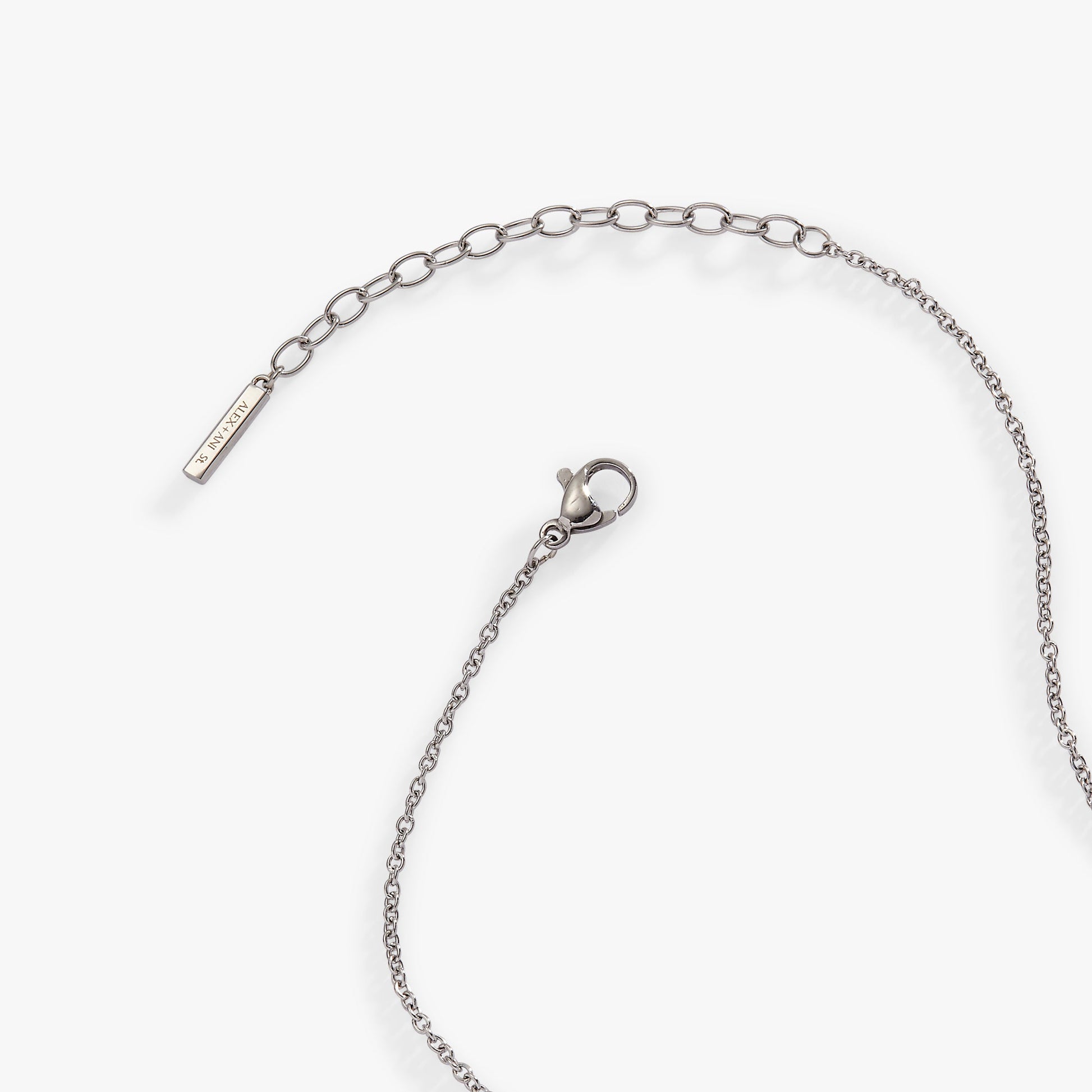 Baguette-necklace Stainless Steel Gold