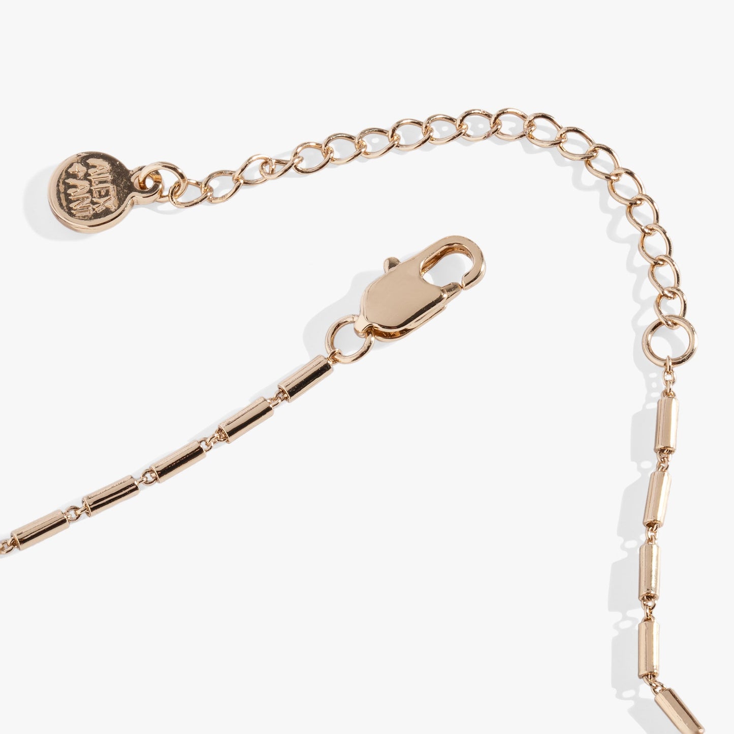 Festive Sparkle Inline Pendant Necklace Gold