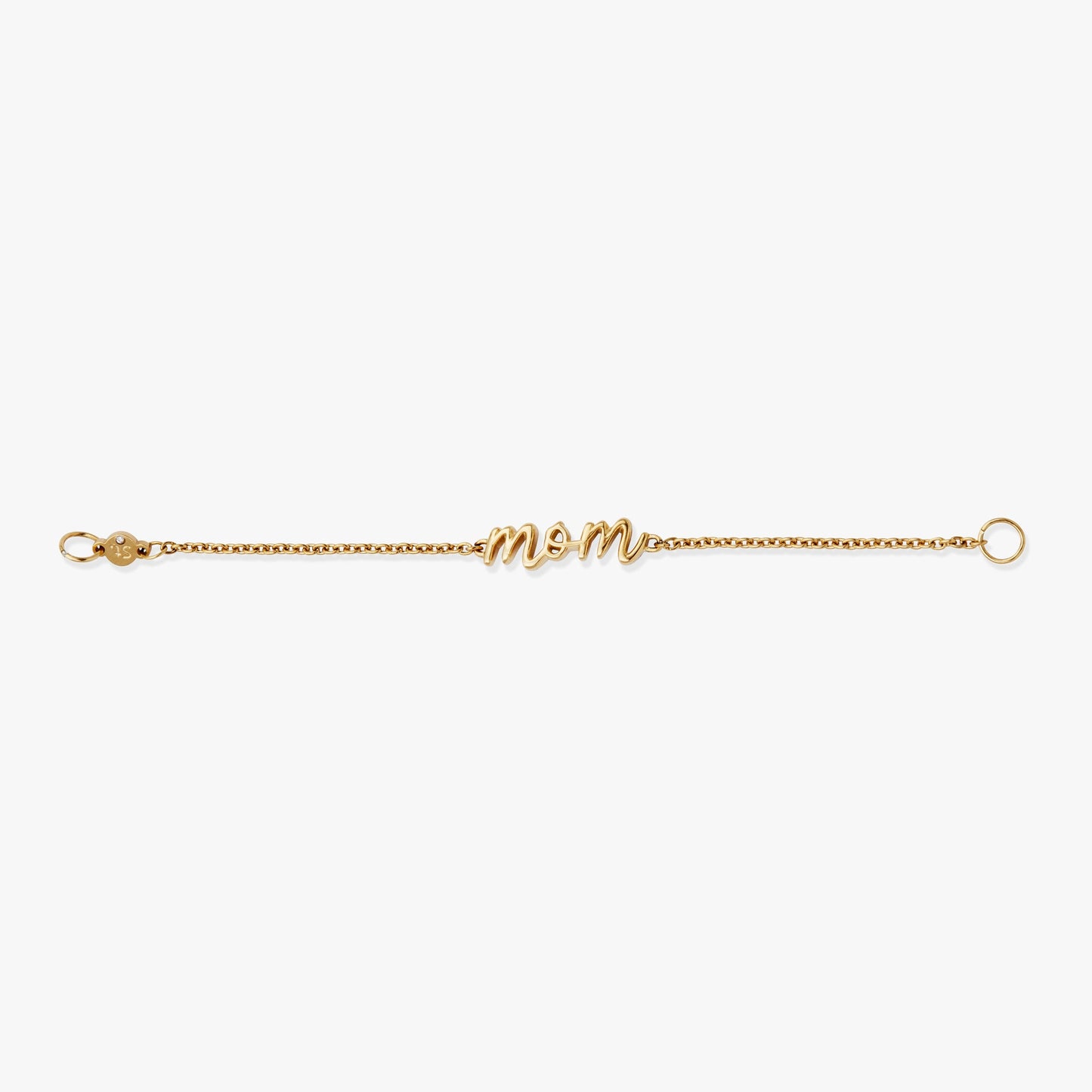 “Mom” Strand Stainless Steel Gold