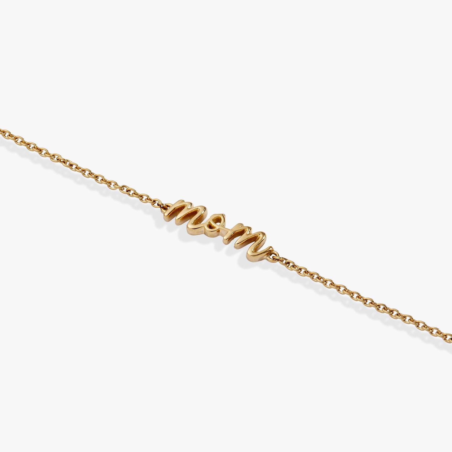 “Mom” Strand Stainless Steel Gold
