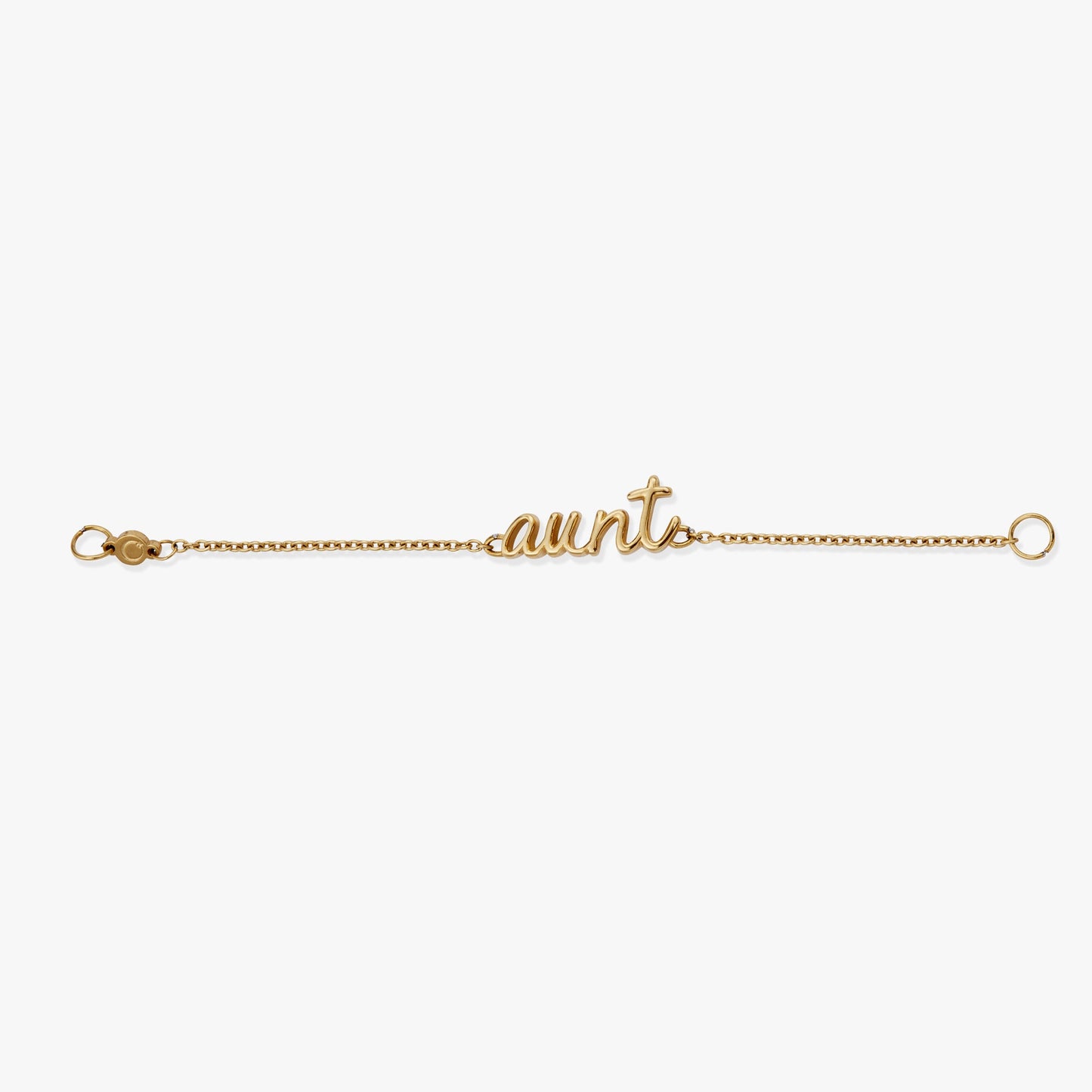 “Aunt” Strand Stainless Steel Gold