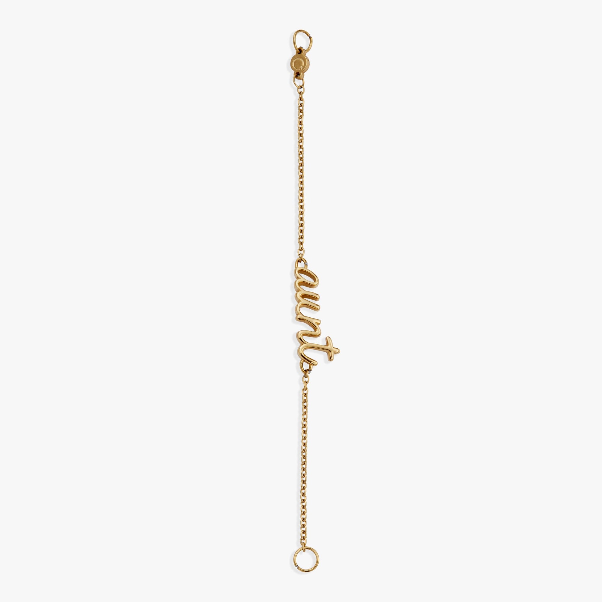 “Aunt” Strand Stainless Steel Gold