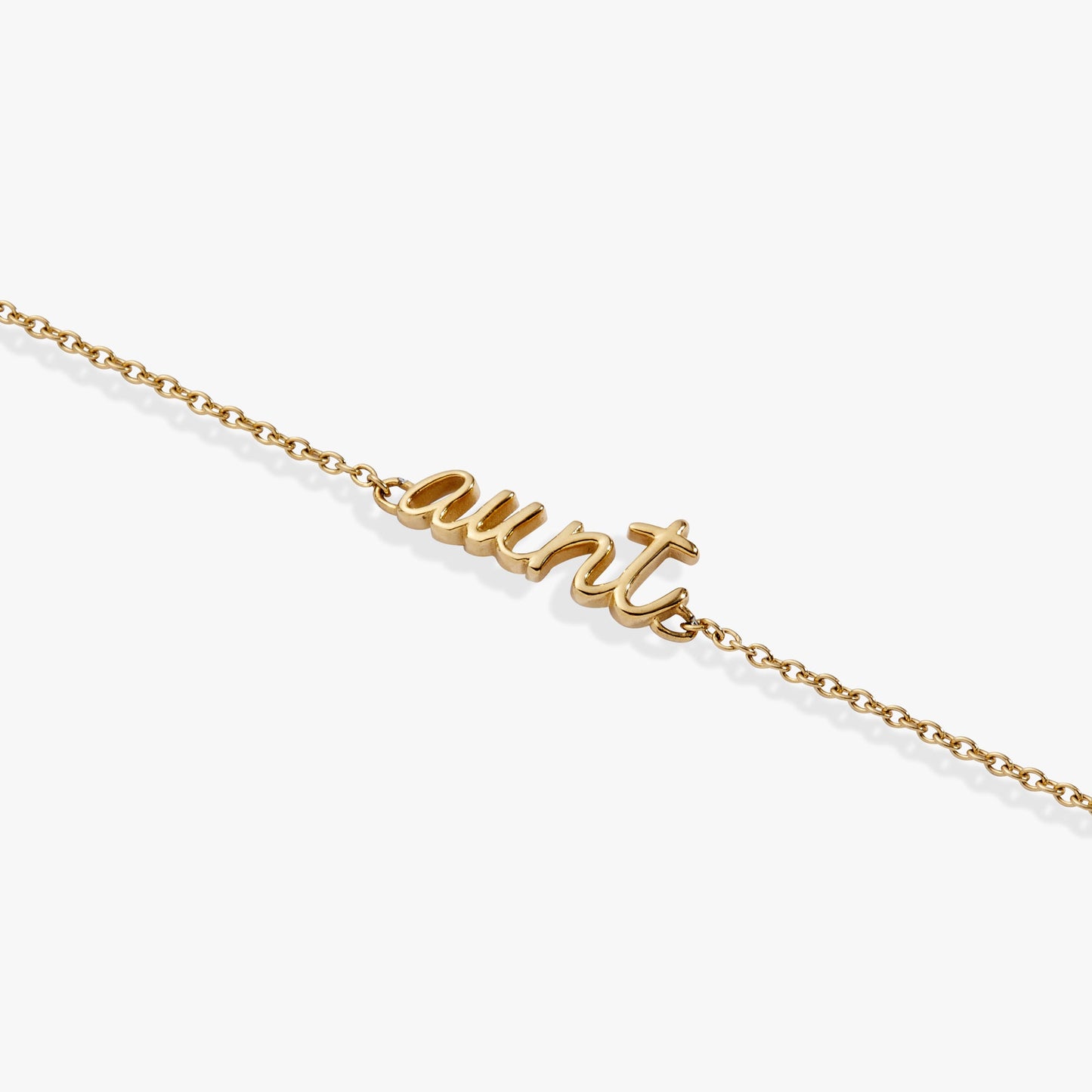 “Aunt” Strand Stainless Steel Gold