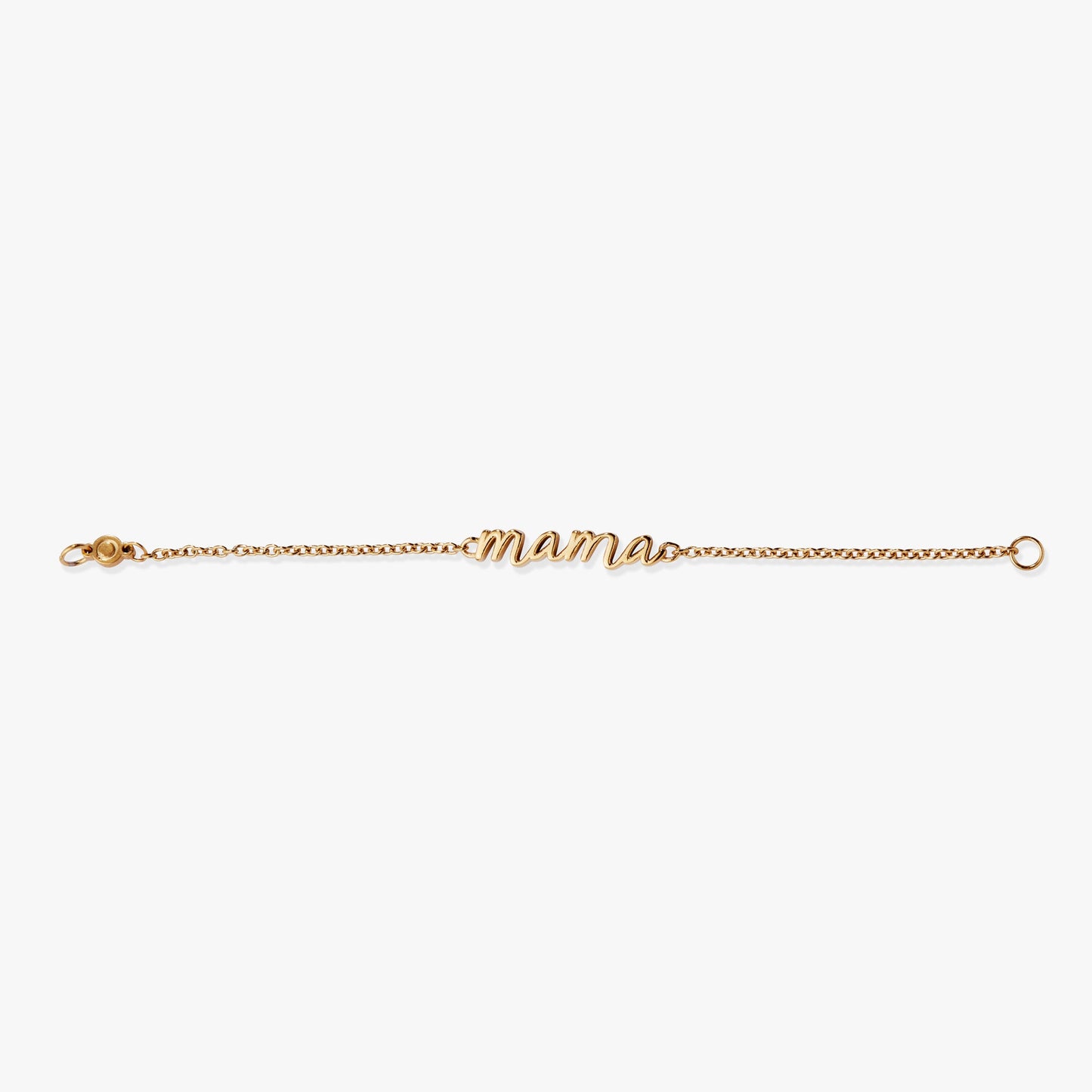 “Mama” Strand Stainless Steel Gold