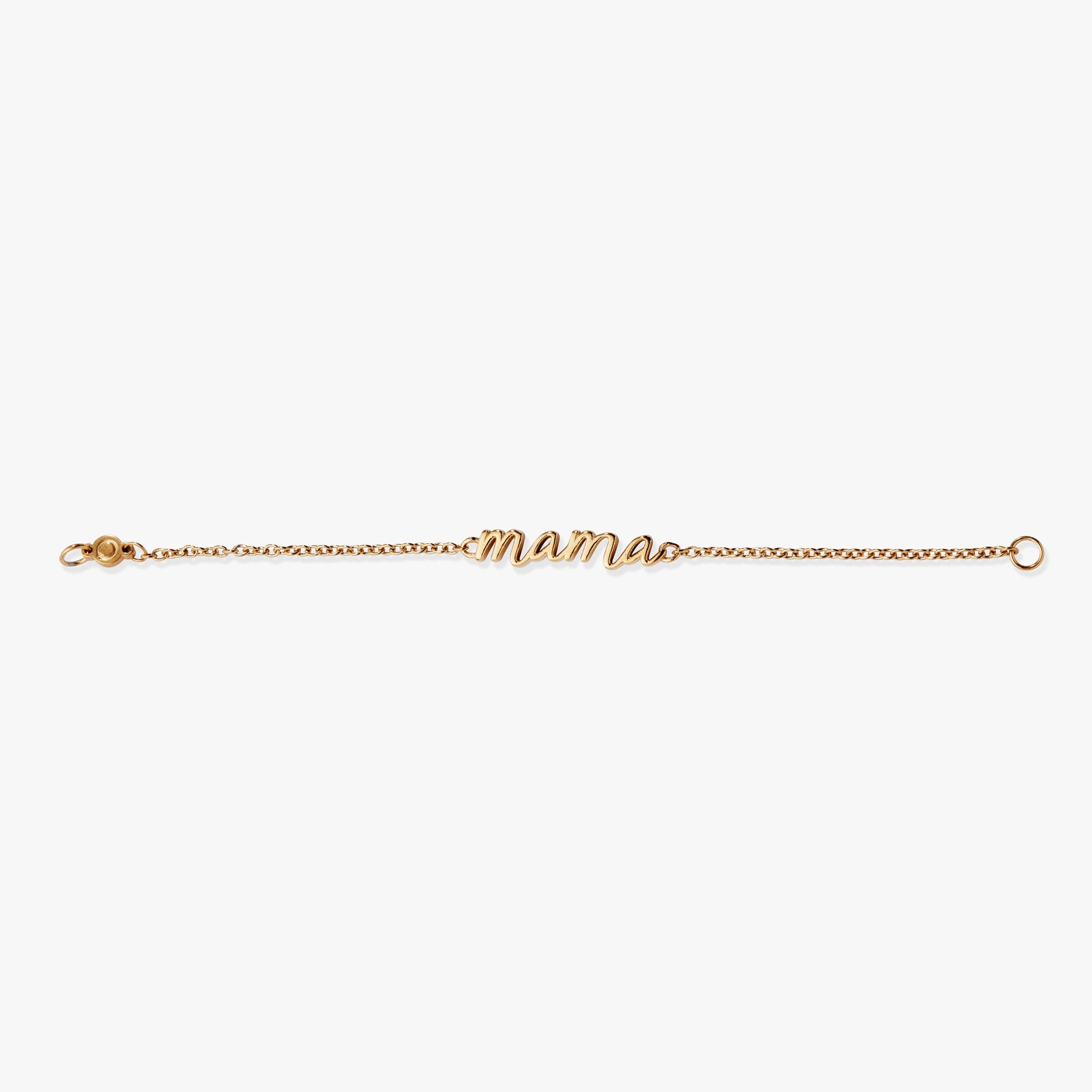 “Mama” Strand Stainless Steel Gold