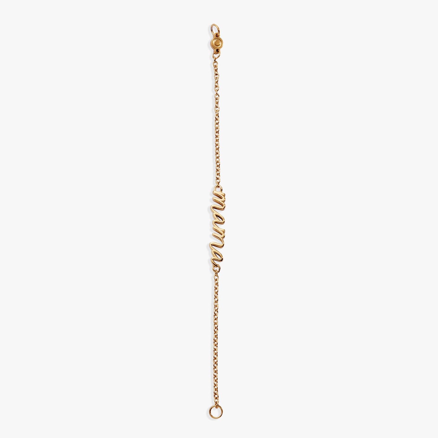 “Mama” Strand Stainless Steel Gold