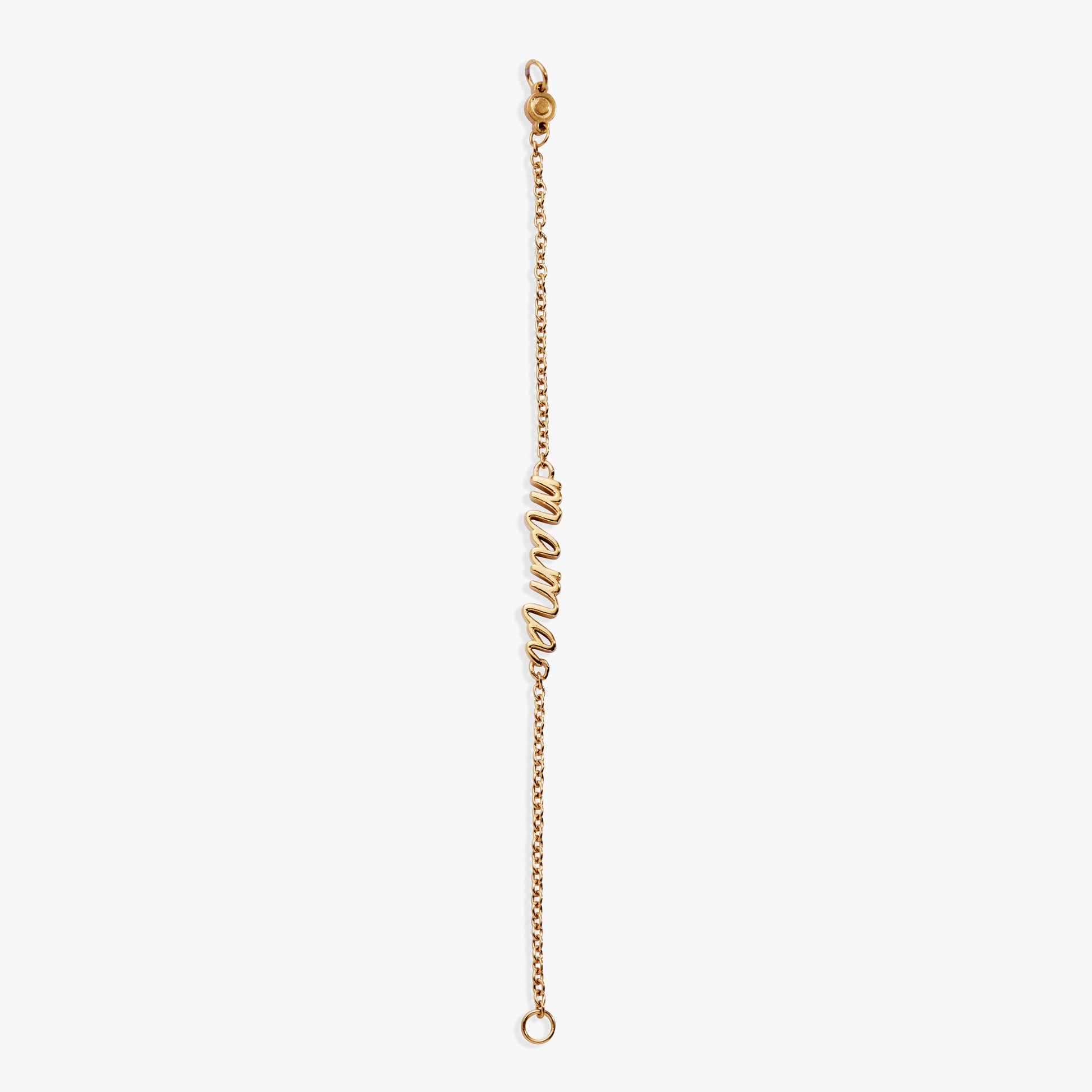 “Mama” Strand Stainless Steel Gold