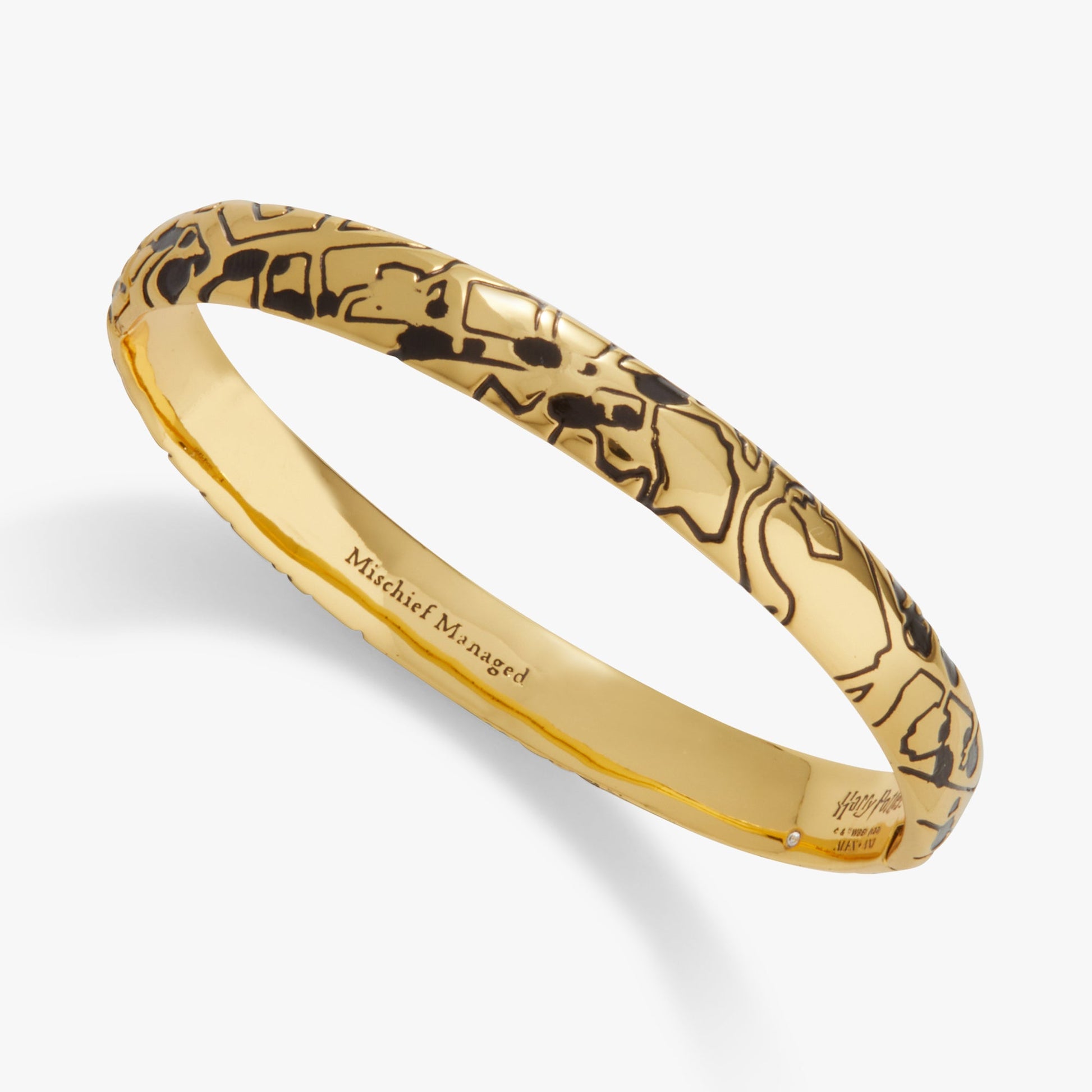 Harry Potter™ Mischief Managed Hinge Bracelet Gold