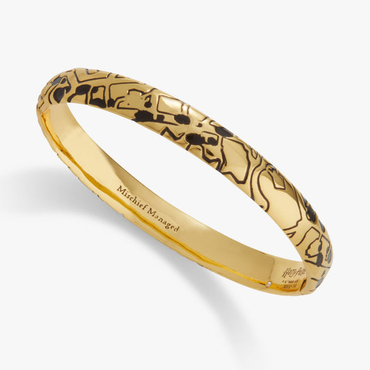 Harry Potter™ Mischief Managed Hinge Bracelet Gold