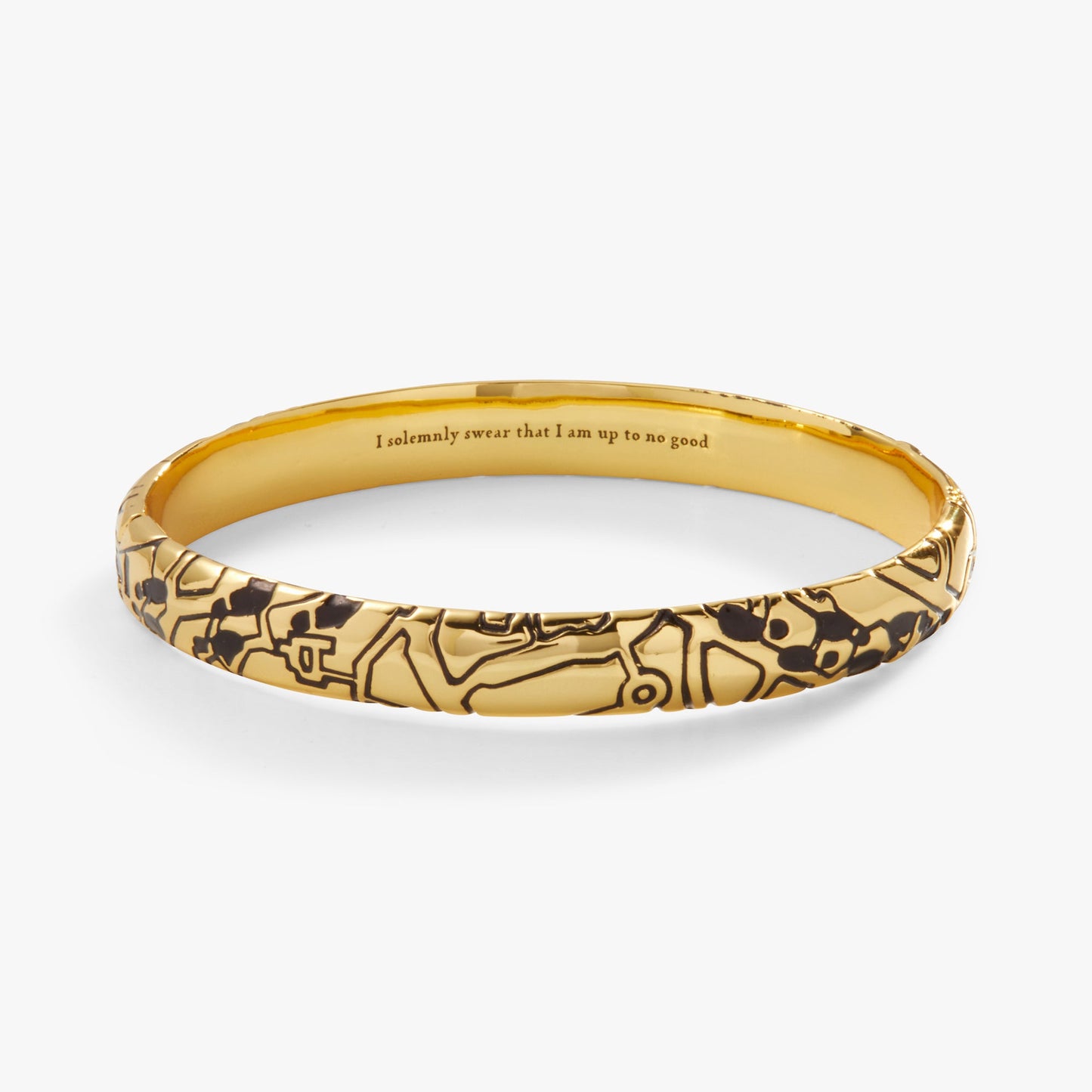 Harry Potter™ Mischief Managed Hinge Bracelet Gold