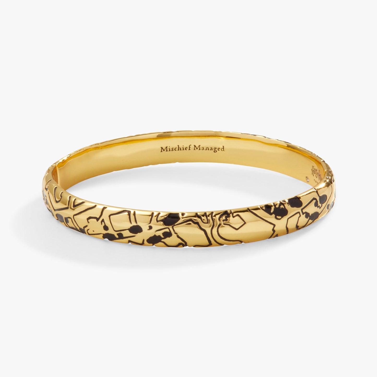 Harry Potter™ Mischief Managed Hinge Bracelet Gold