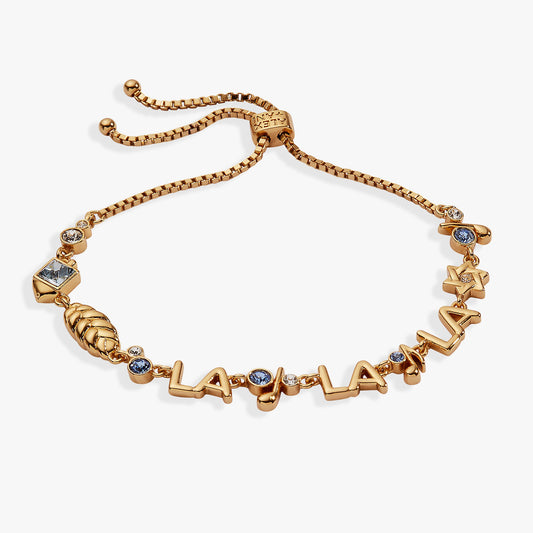 Challah-la-la-la Bolo Bracelet Gold