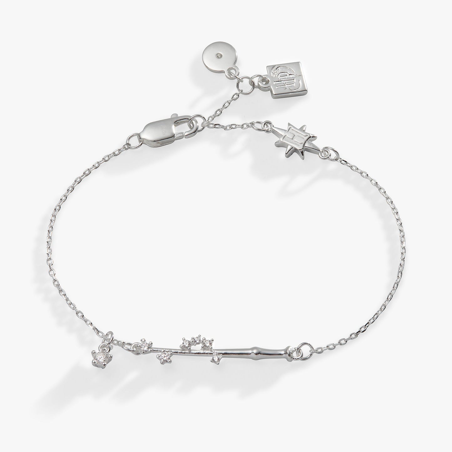 Harry Potter™ Wand Adjustable Bracelet Sterling Silver