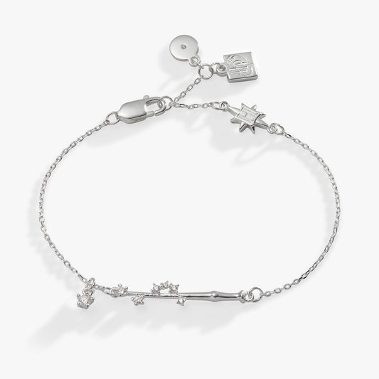 Harry Potter™ Wand Adjustable Bracelet Sterling Silver