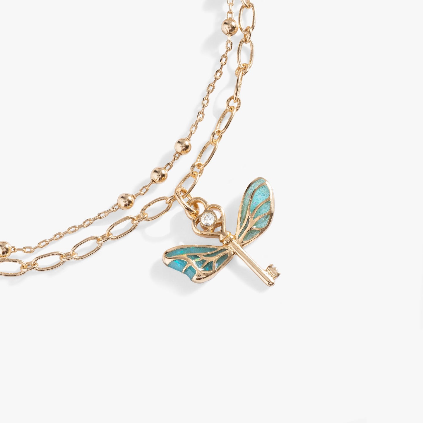Harry Potter, Flying Keys Adjustable Bracelet Gold